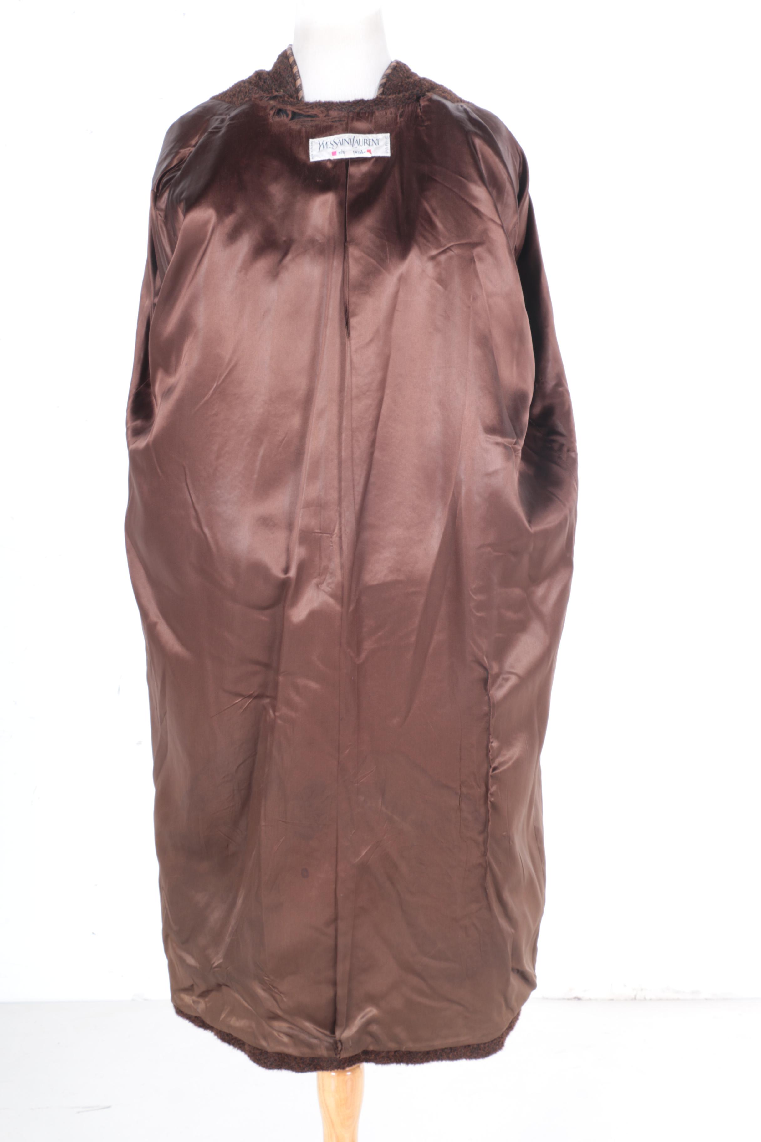 Women's Vintage Yves Saint Laurent Wool Coat