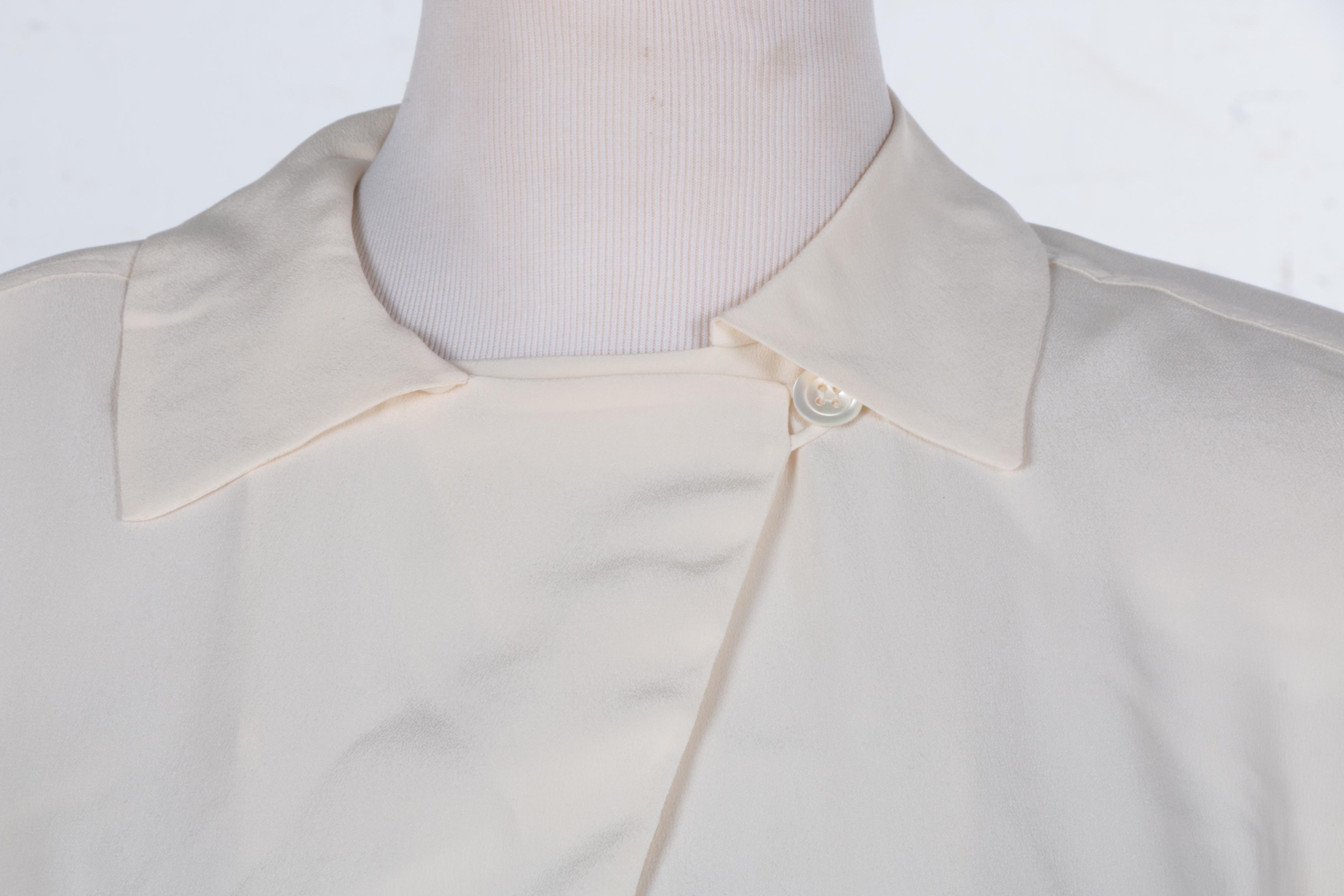 Designer Blouses Featuring Giorgio Armani and Yves Saint Laurent