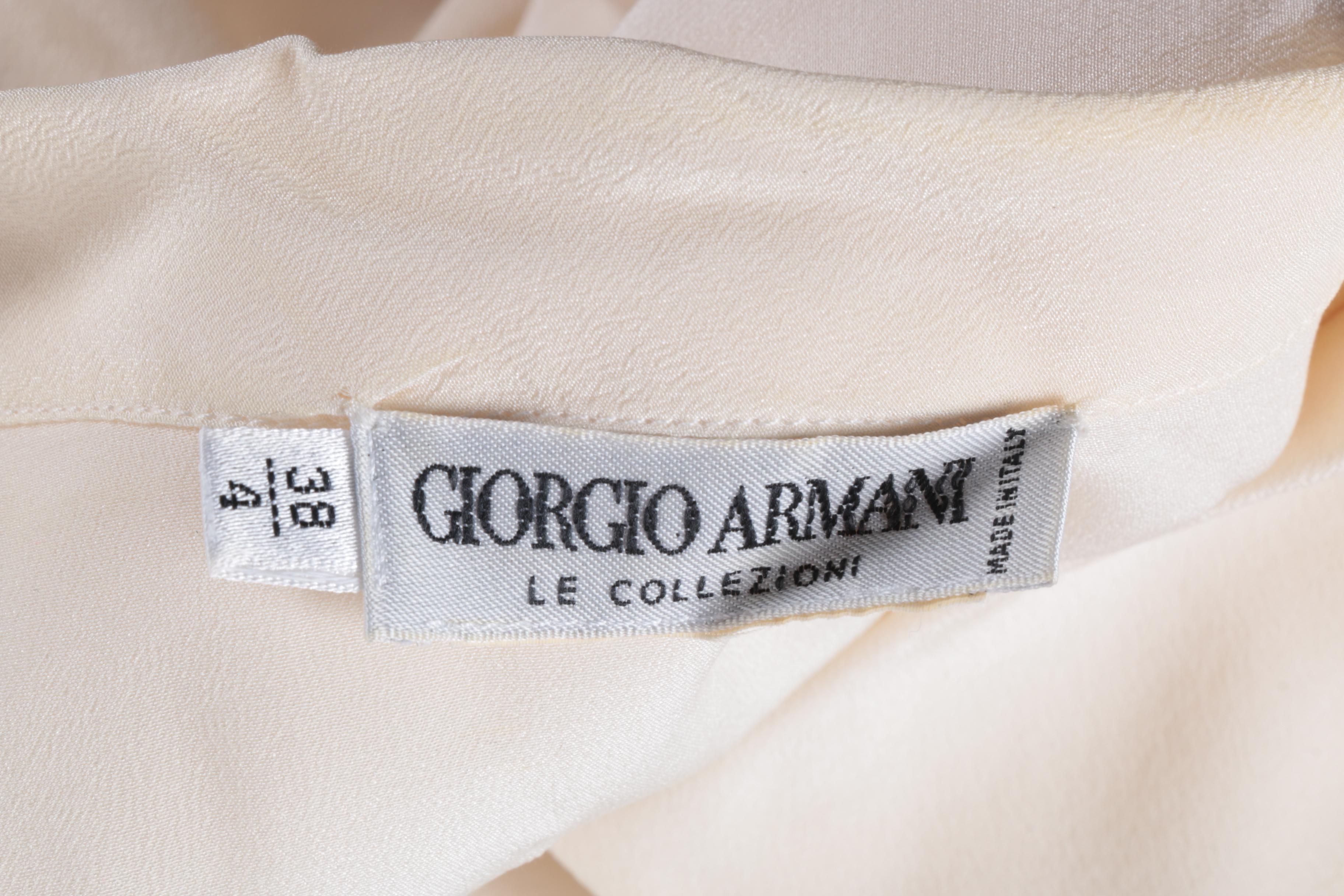 Designer Blouses Featuring Giorgio Armani and Yves Saint Laurent