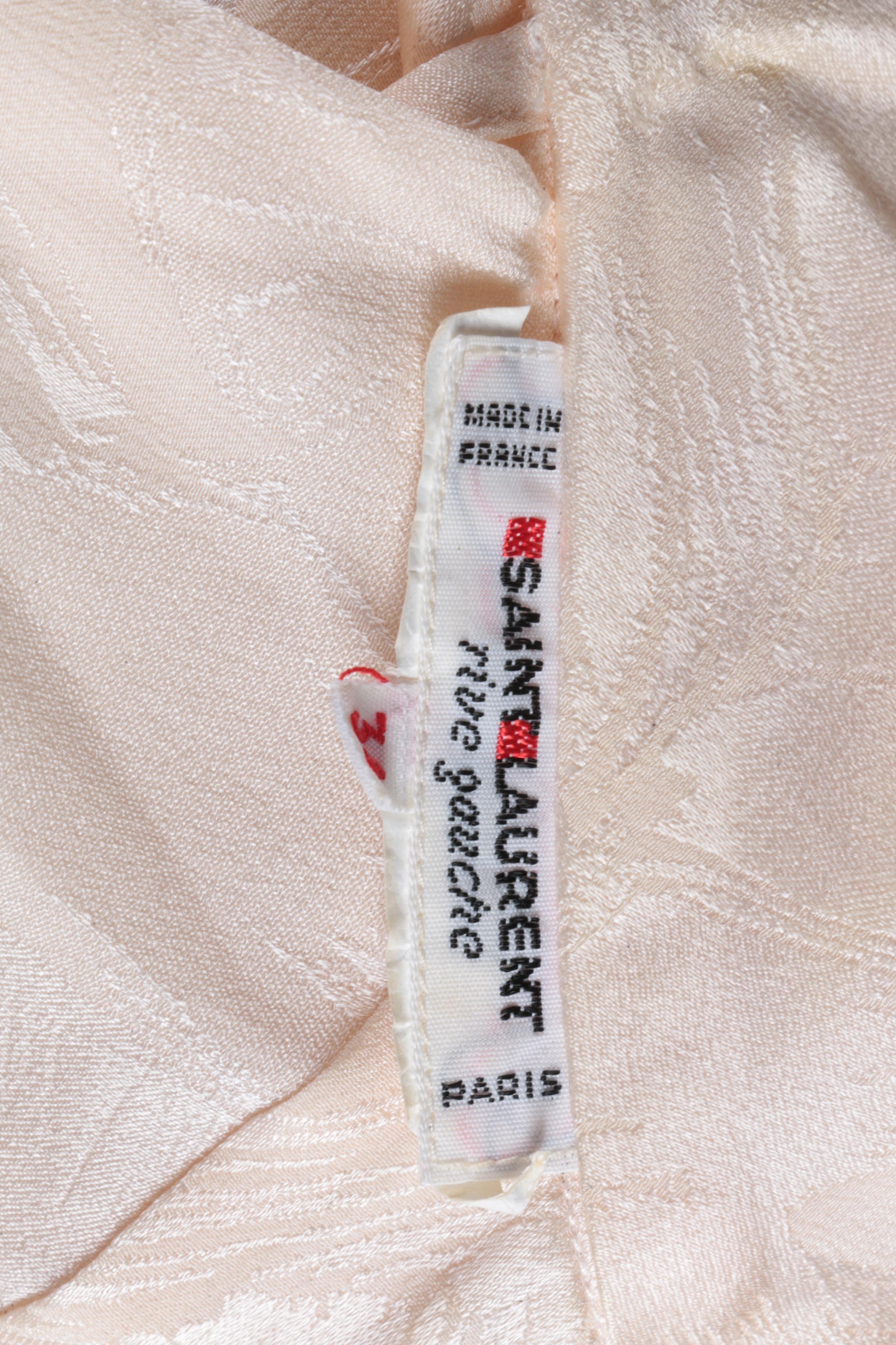 Designer Blouses Featuring Giorgio Armani and Yves Saint Laurent