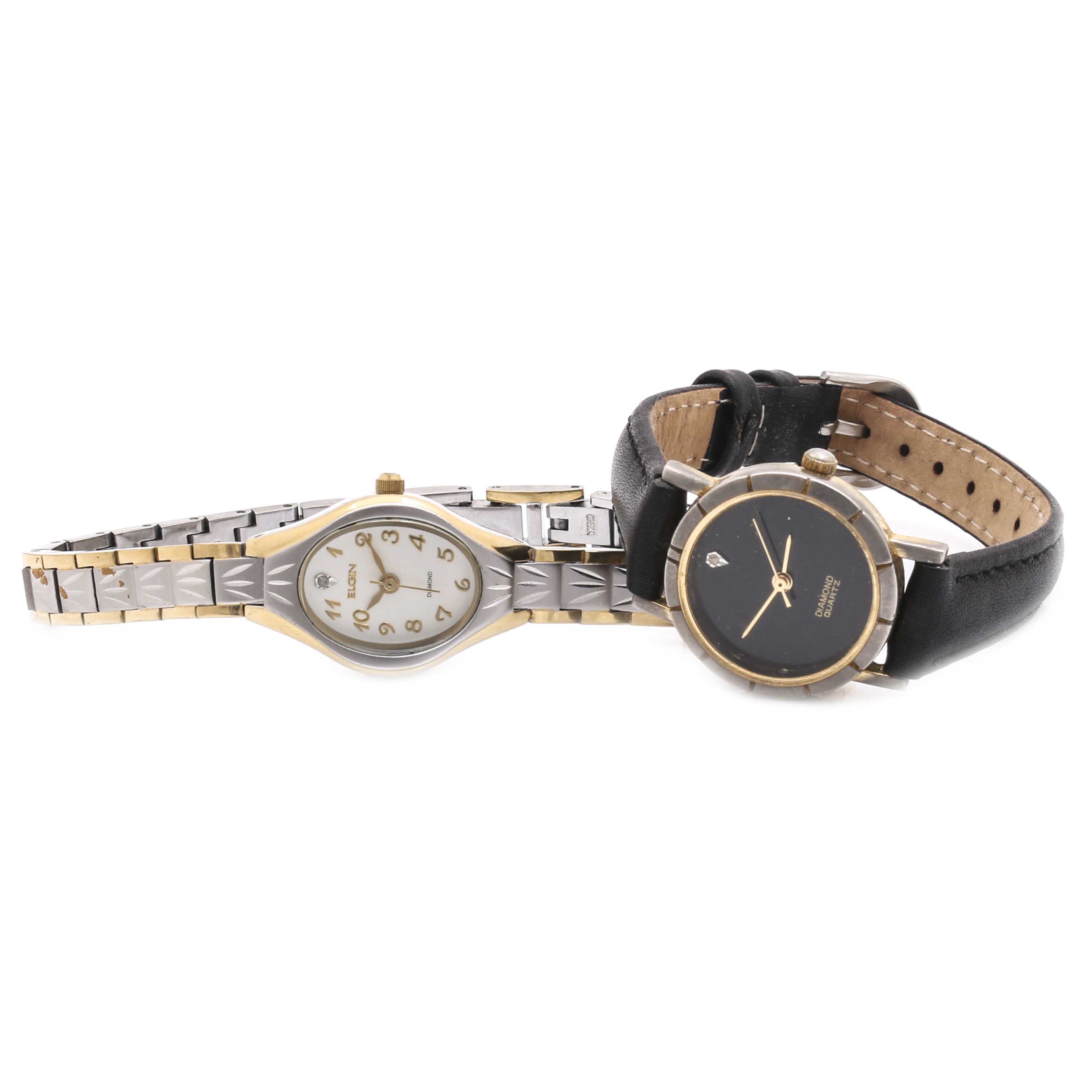 Elgin and Generation Diamond Accented Watches