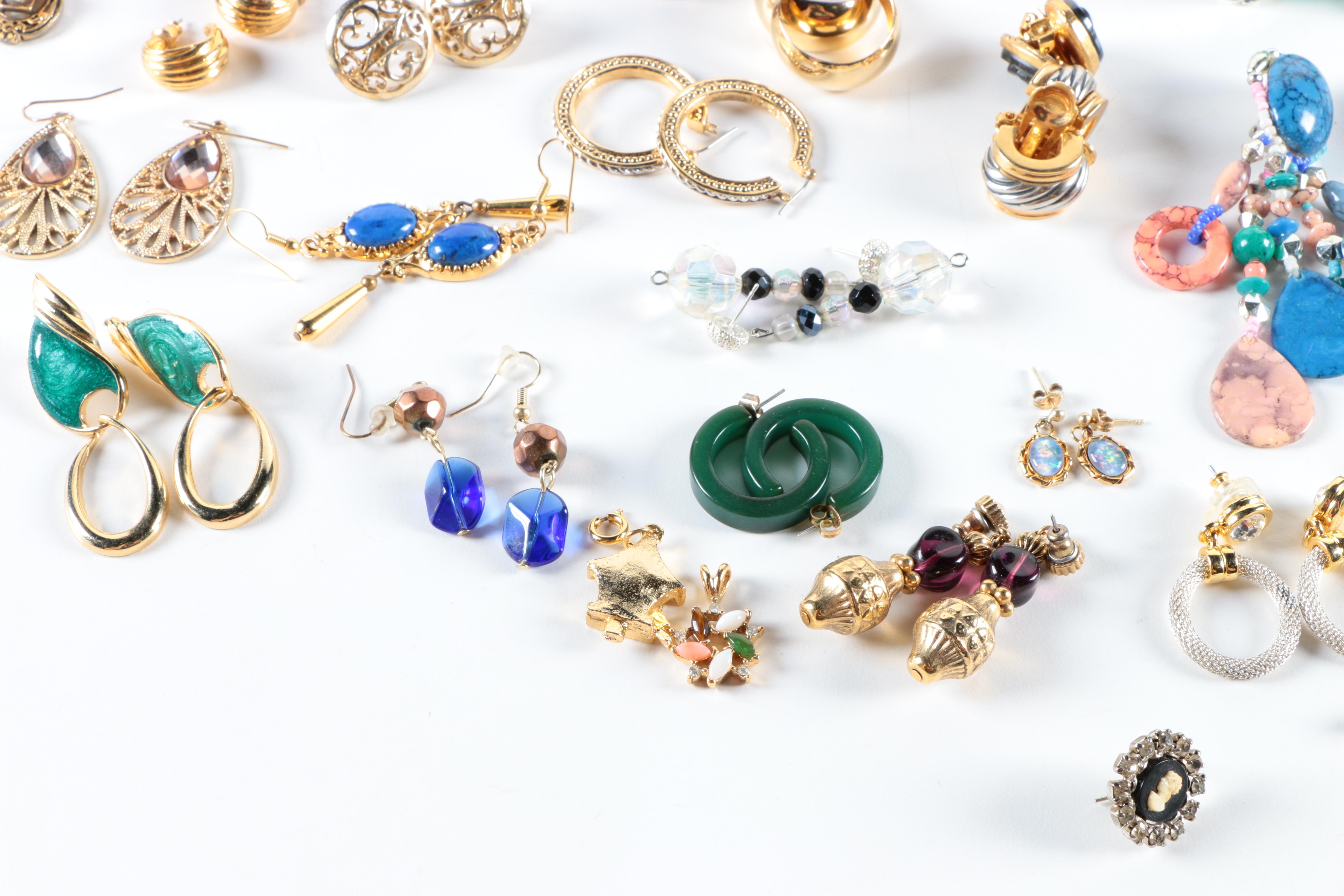 Collection of Vintage Earrings