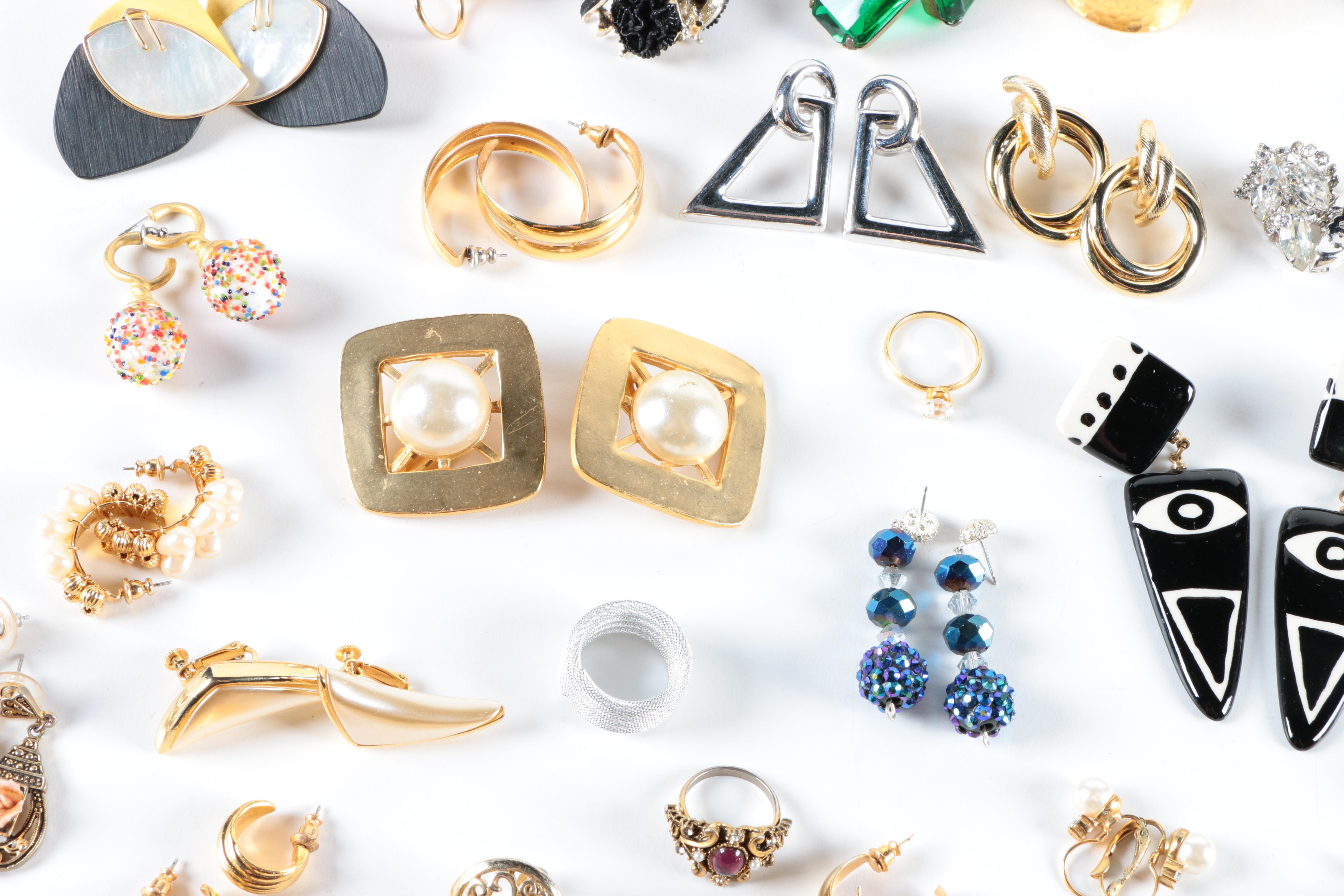 Collection of Vintage Earrings