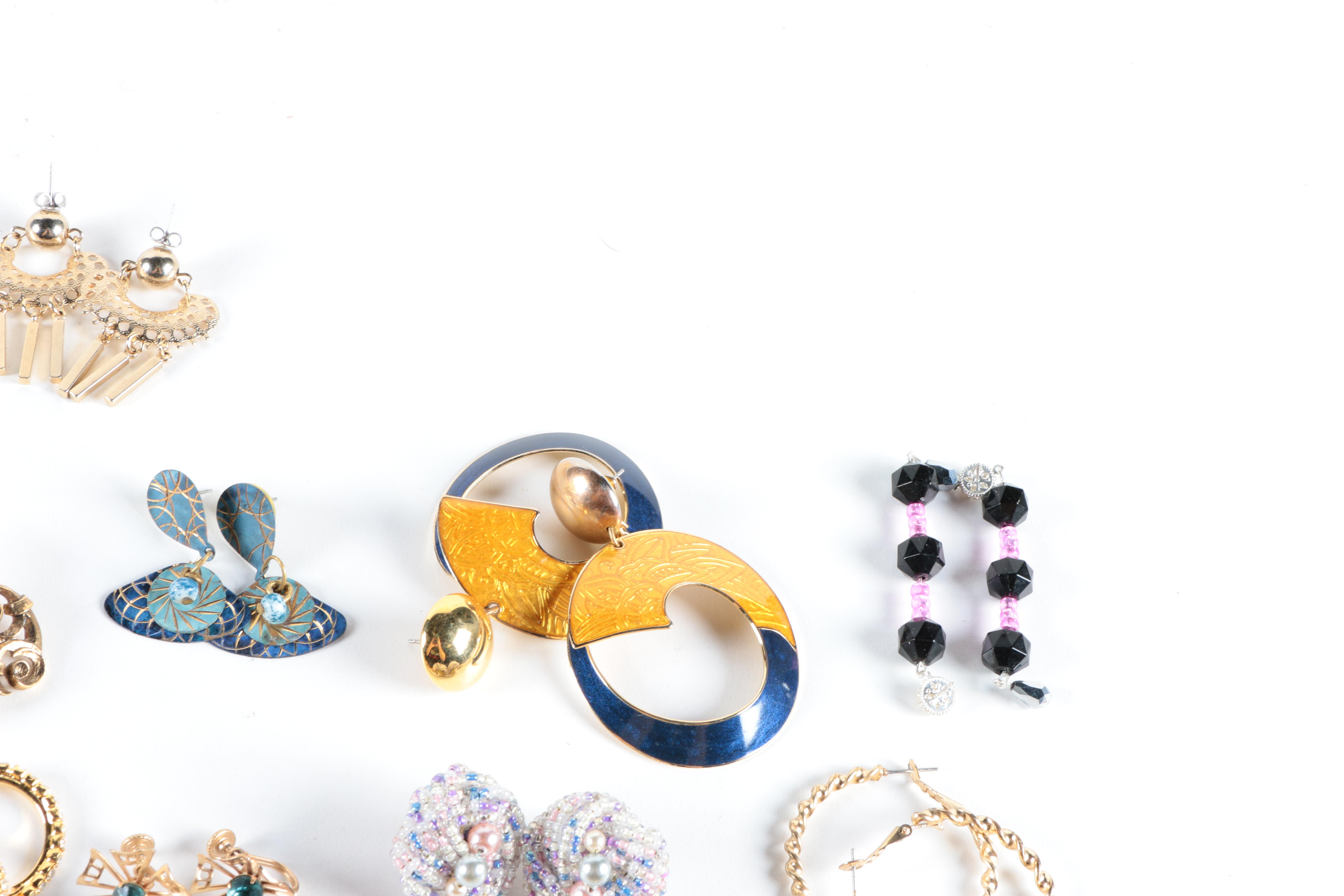 Collection of Vintage Earrings