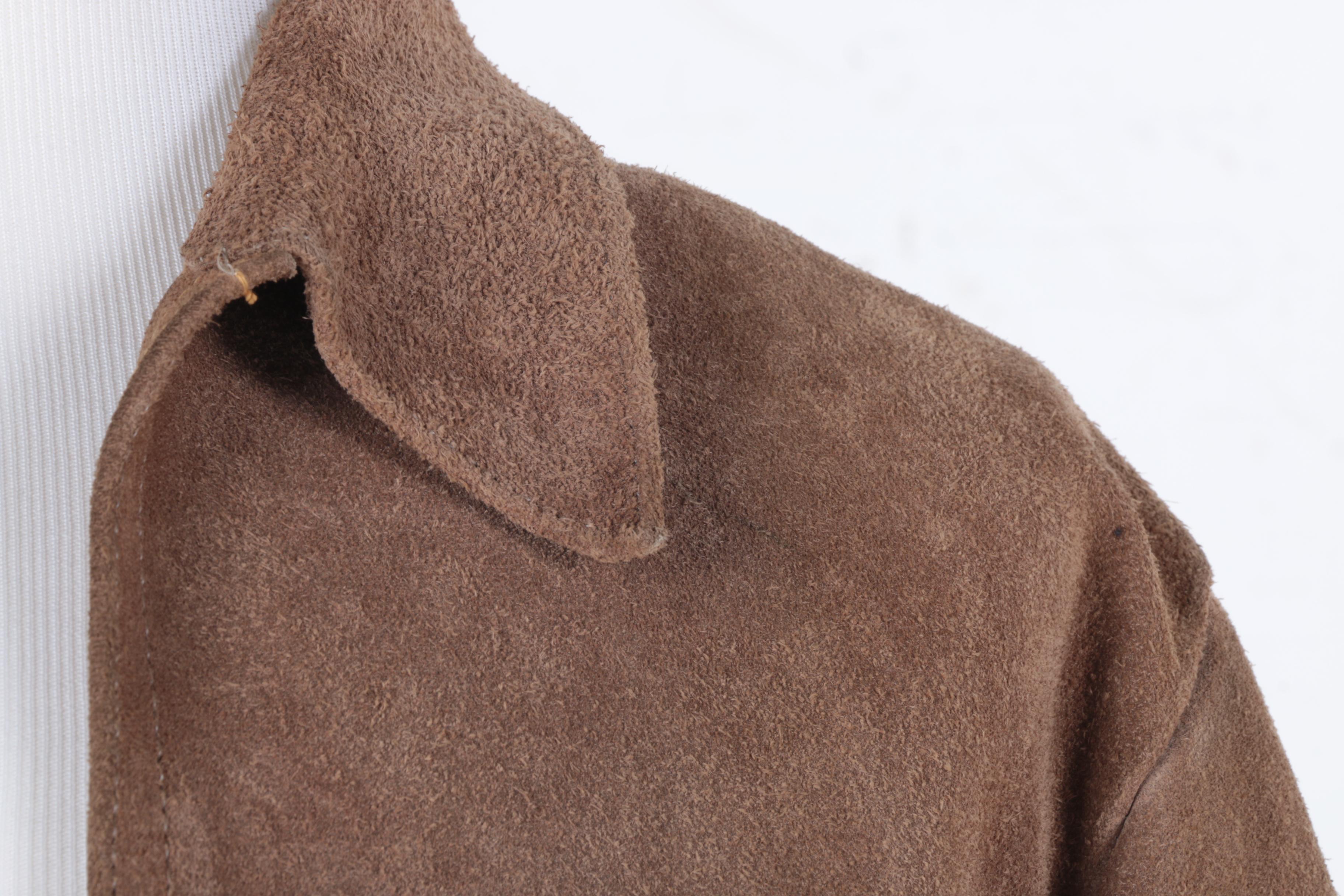 Suede Leather Fringed Jacket