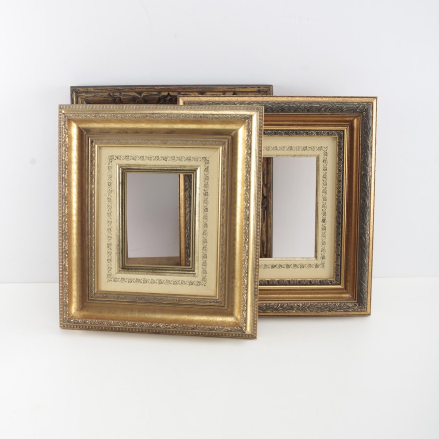 Gold Toned Picture Frames