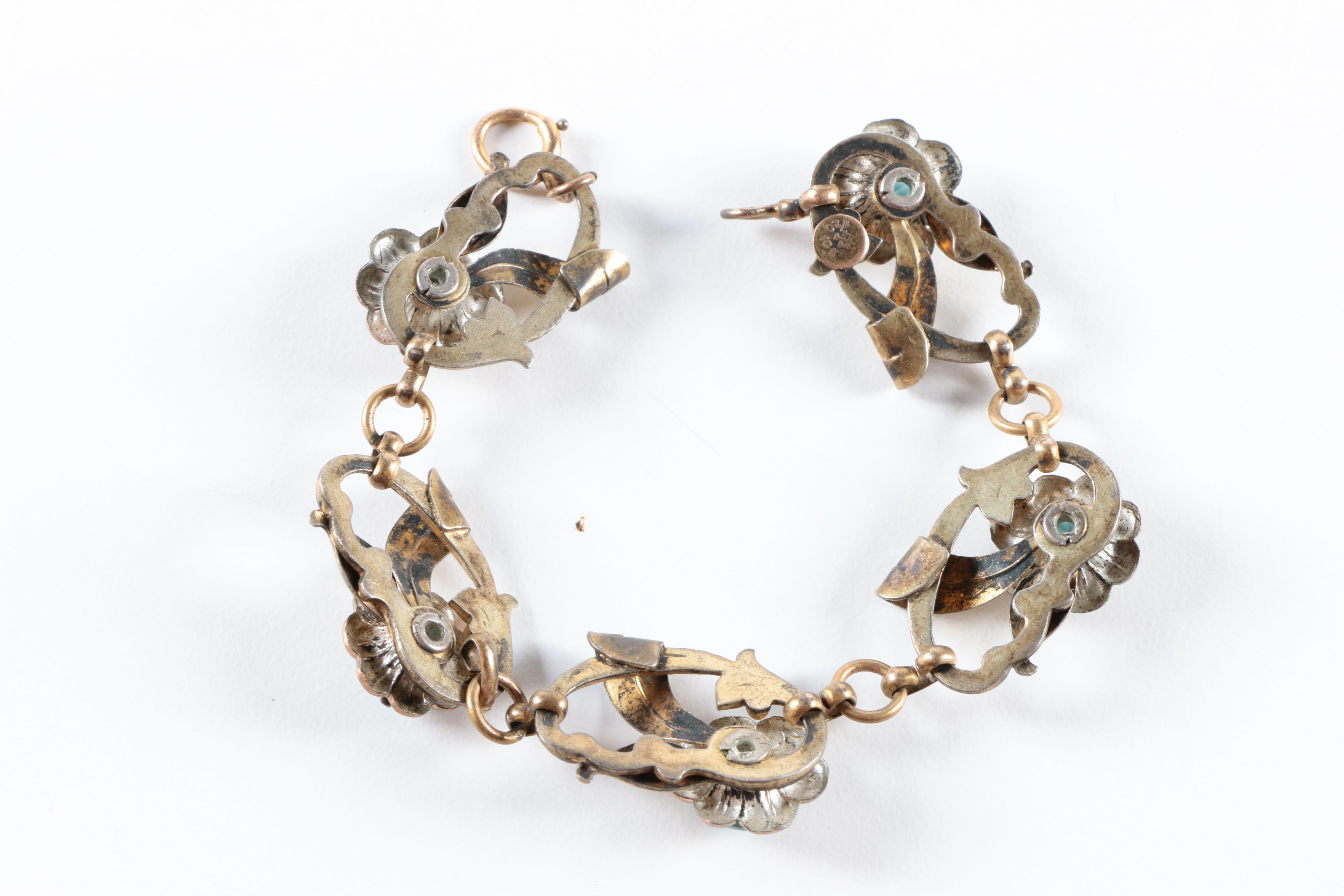 Vintage Jewelry With Colorful Stones