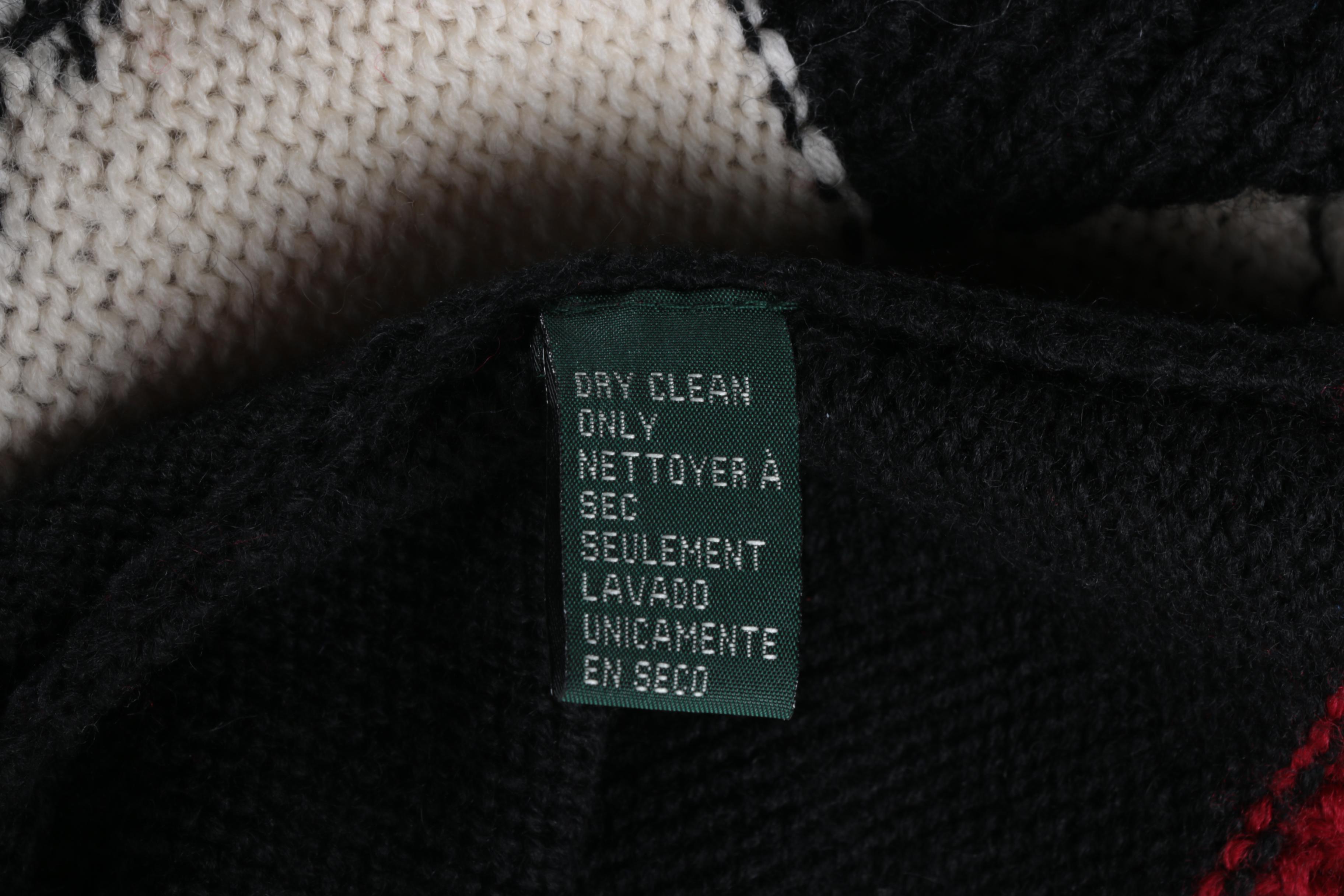 Women's Wool Sweaters by Ralph Lauren and Lauren Ralph Lauren