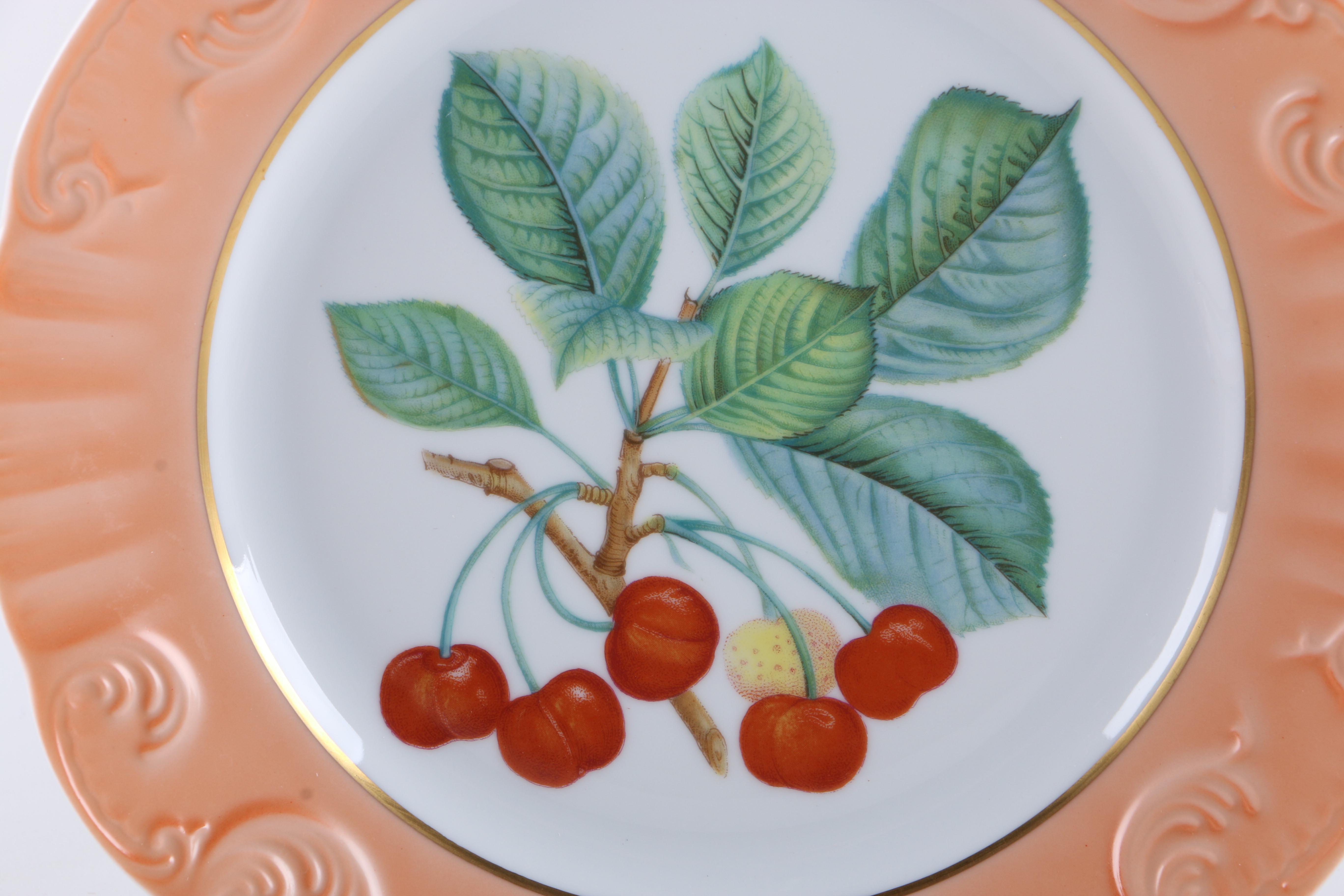 Assorted Sets of Porcelain Plates Featuring Mottehedah