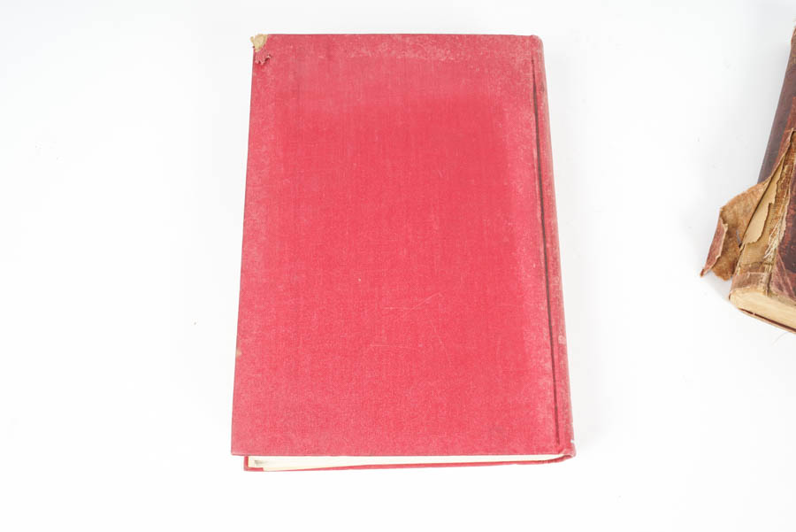 Antique Dictionary and Vintage Stamp Collector's Catalog