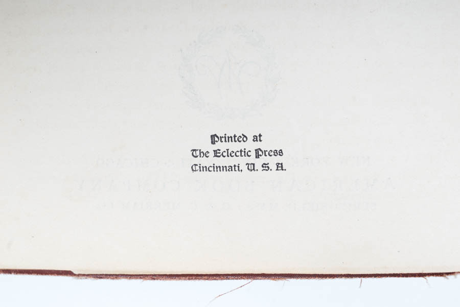 Antique Dictionary and Vintage Stamp Collector's Catalog