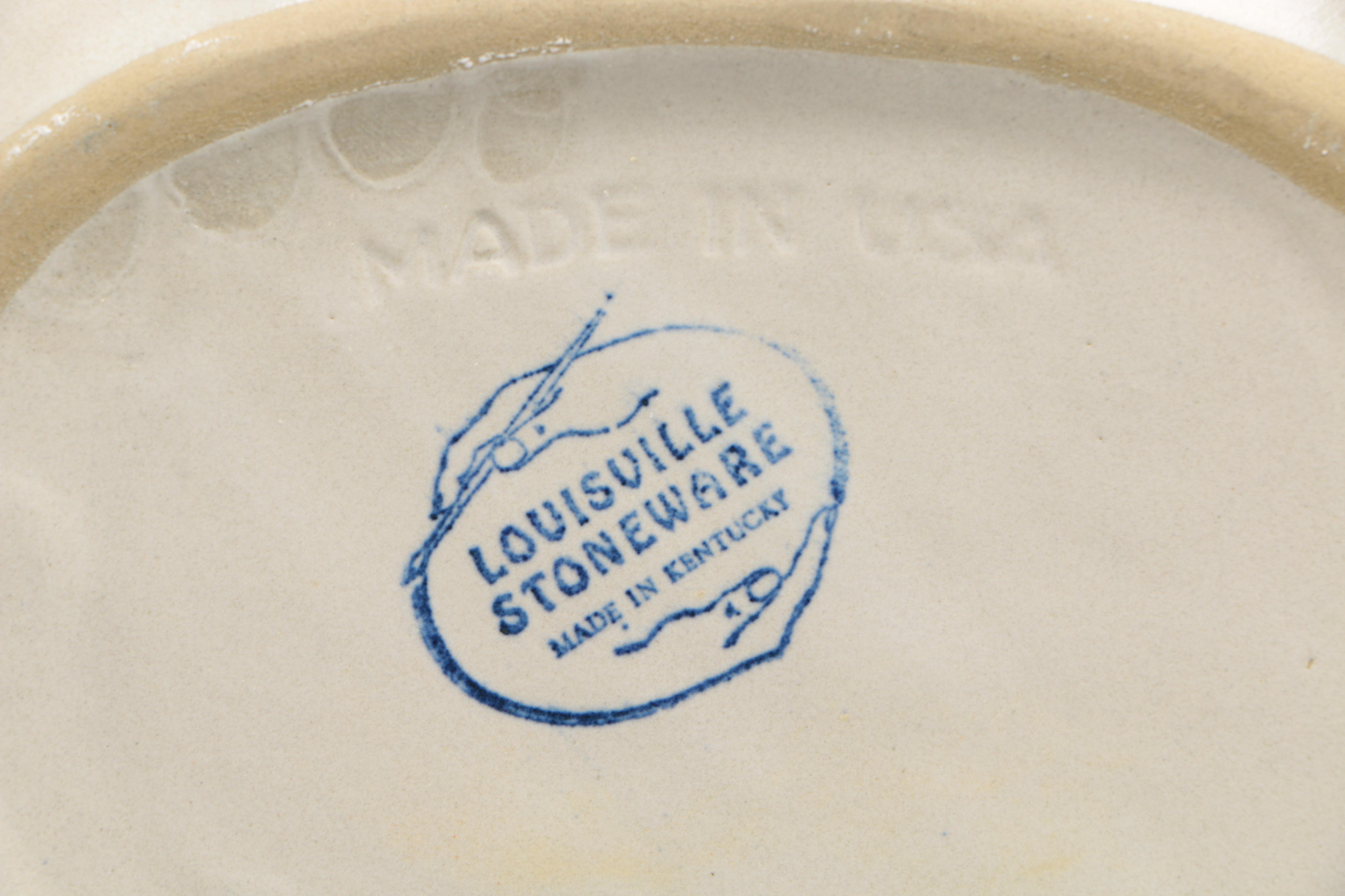 Louisville Stoneware "Bachelor Button" Tableware