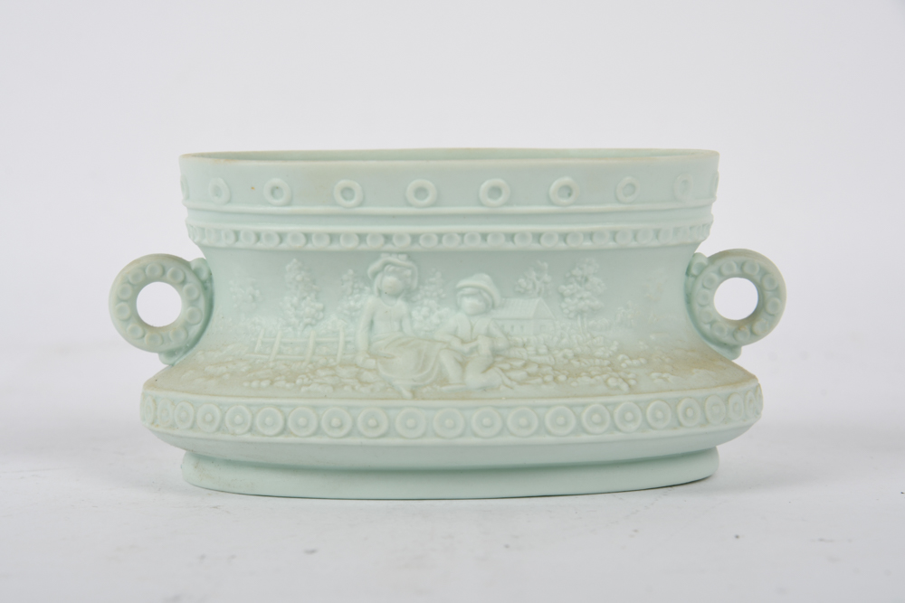 Lladró Light Green Bisque Vessels