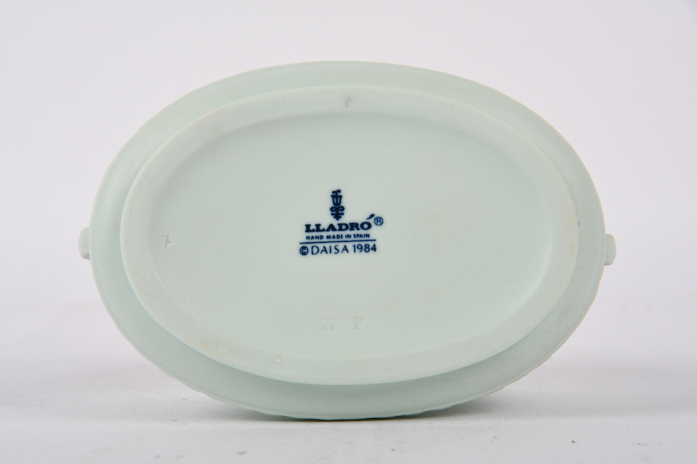 Lladró Light Green Bisque Vessels