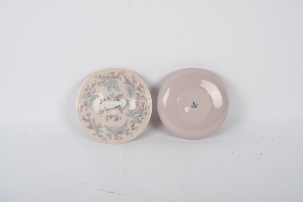 Lladró Cup, Saucer and Trinket Dish