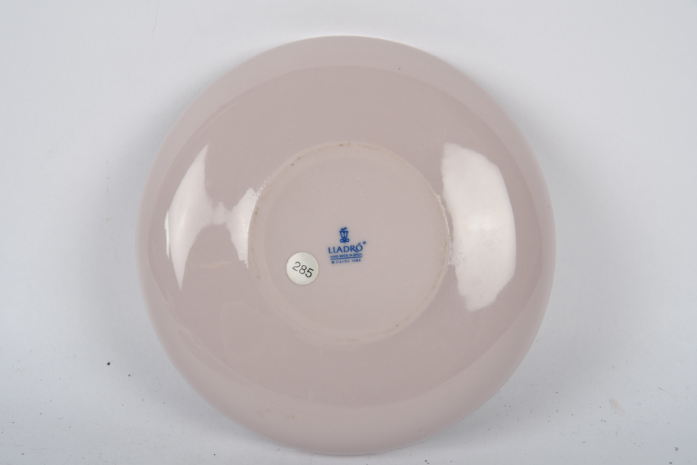 Lladró Cup, Saucer and Trinket Dish