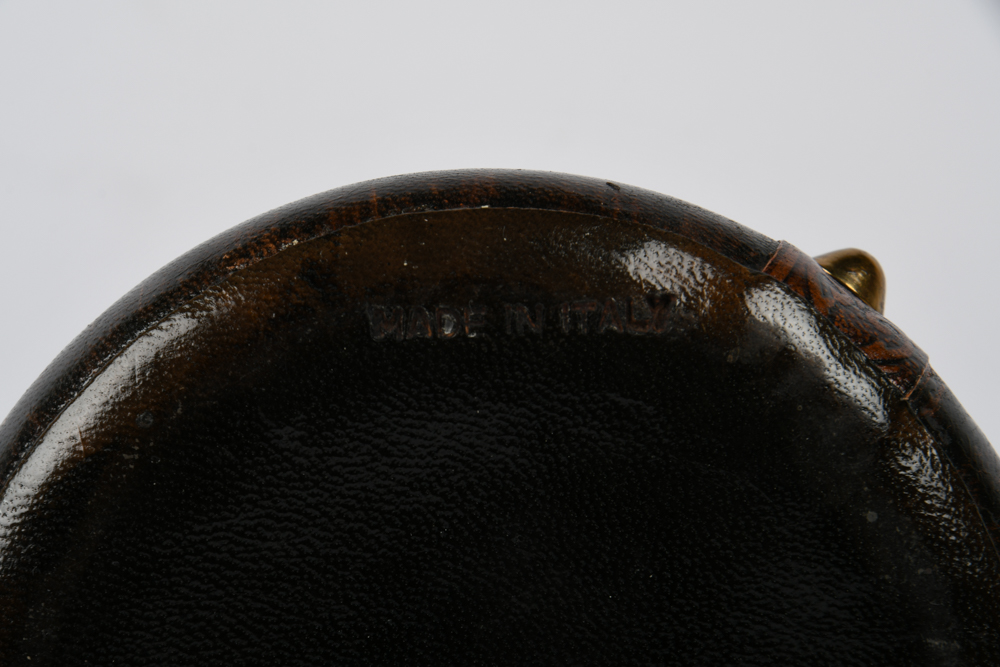 Leather-Bound Italian Decanters