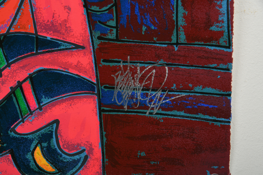 "The Empress Serigraph" by Tie Fang Jiang