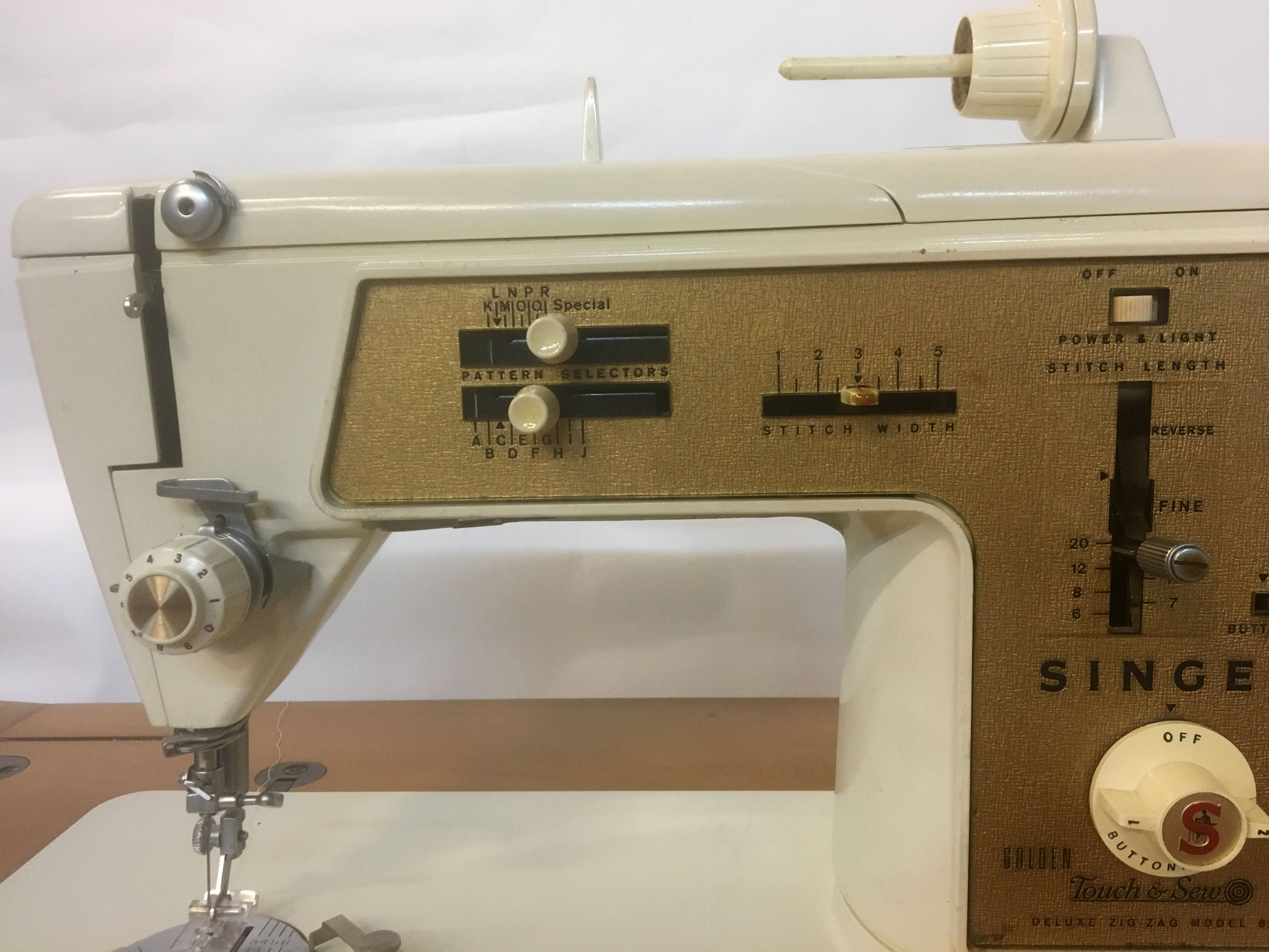 Singer Sewing Machine and Table