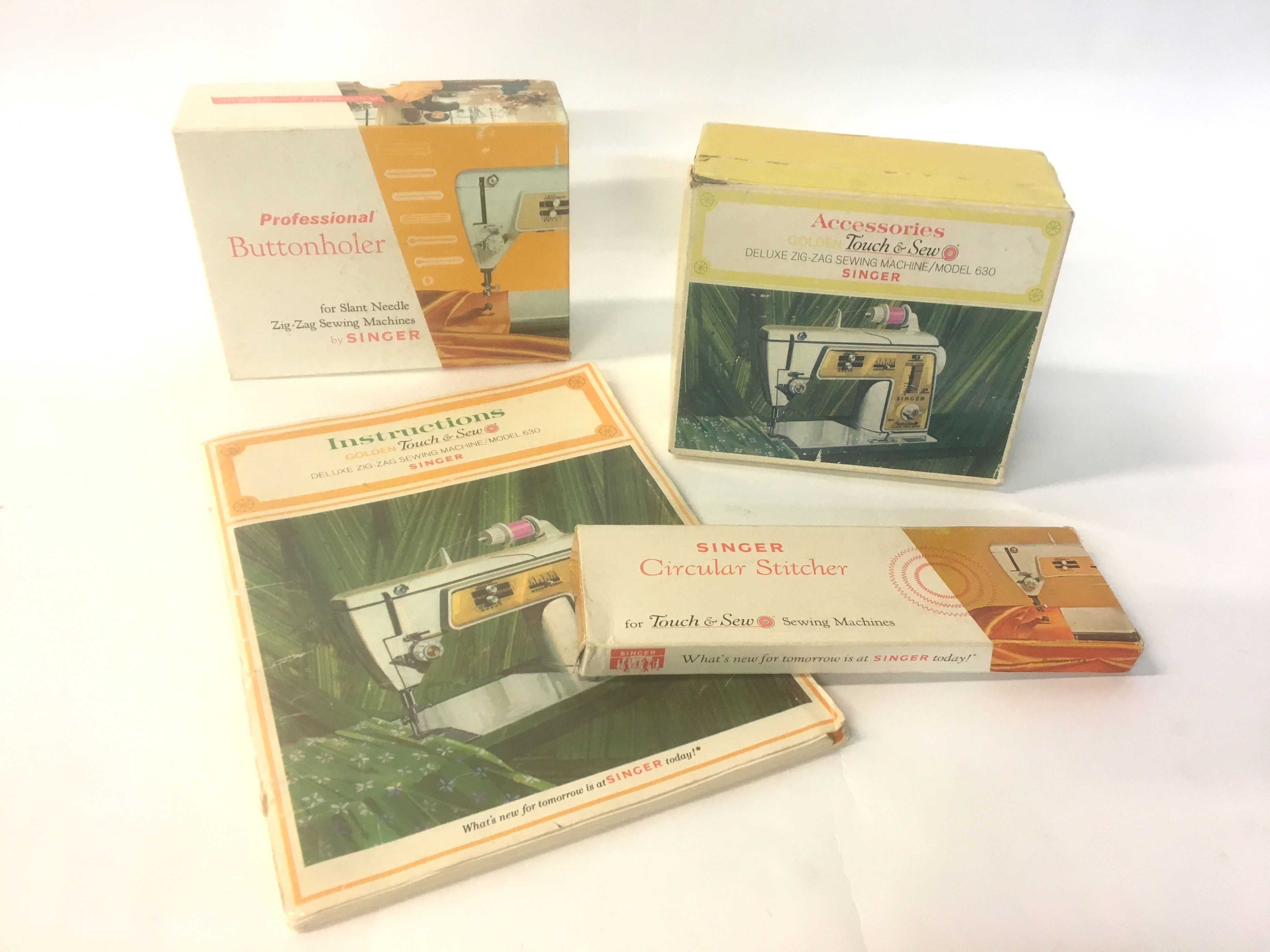 Singer Sewing Machine and Table