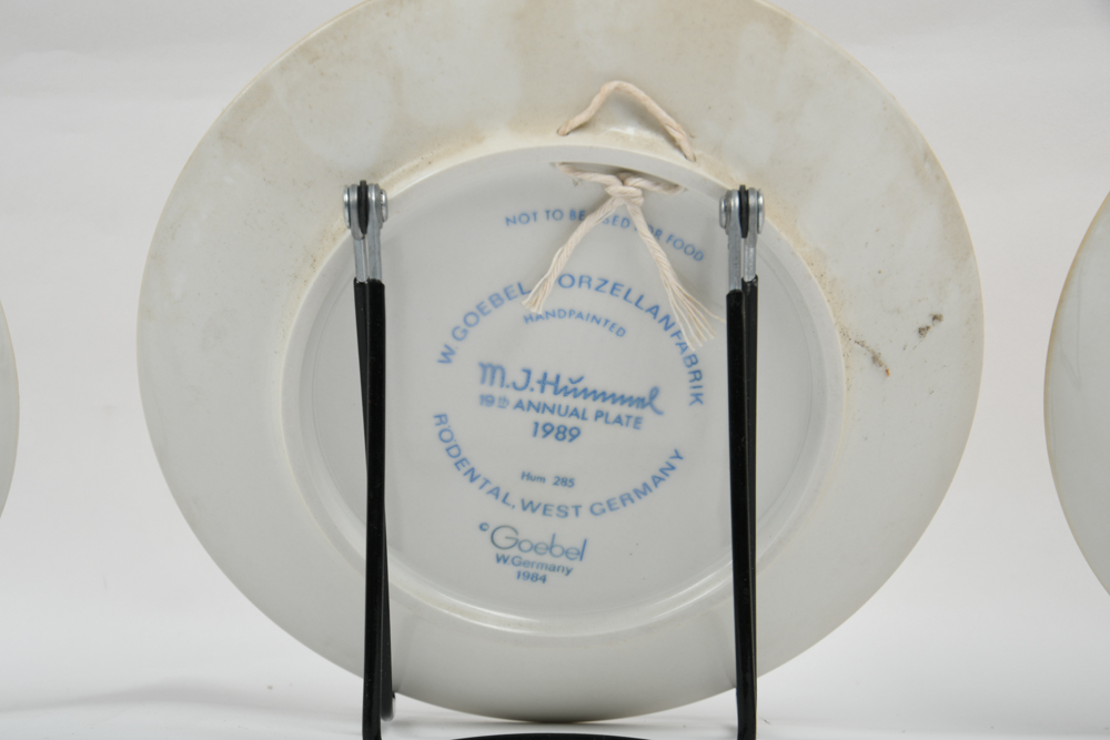 Collection of Hummel Plates