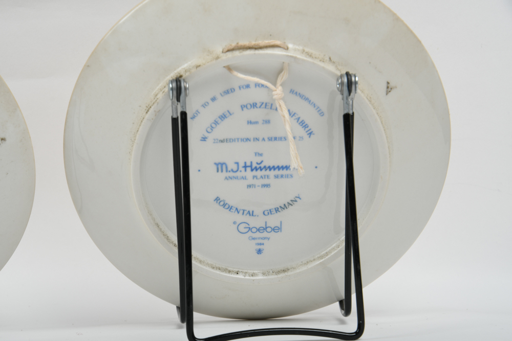 Collection of Hummel Plates