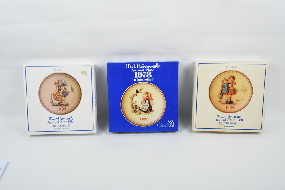 Collection of Hummel Plates