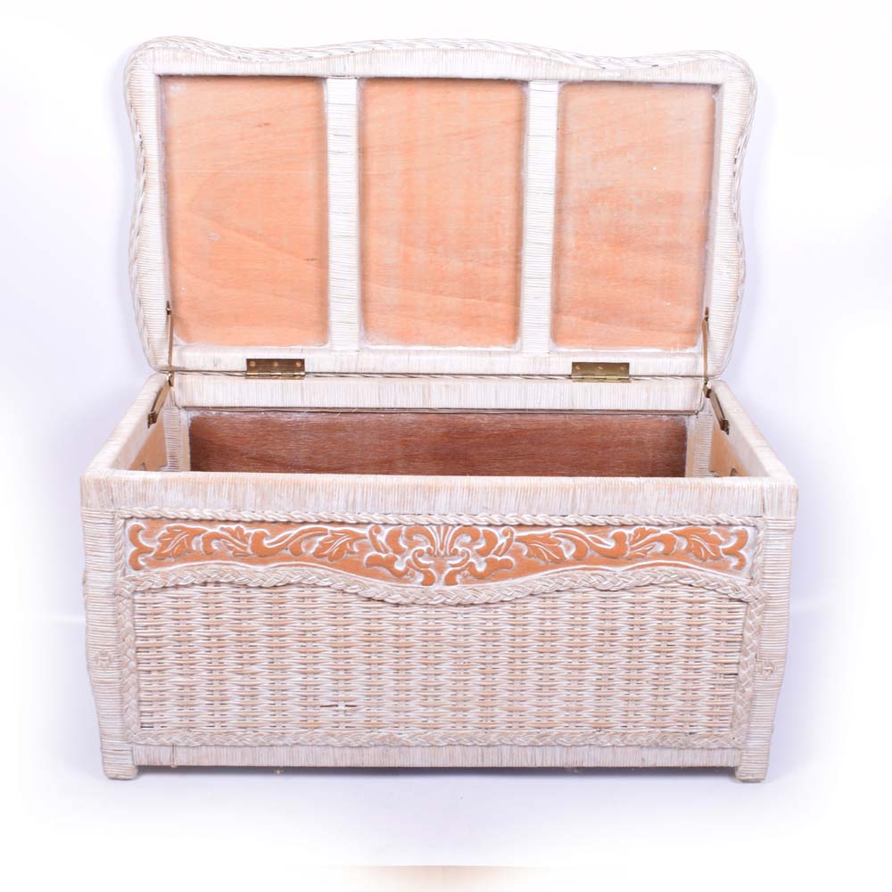 Wicker Cedar Chest