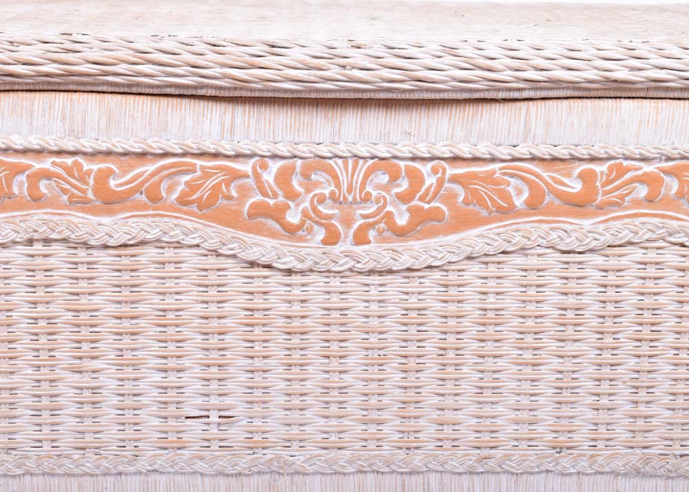 Wicker Cedar Chest