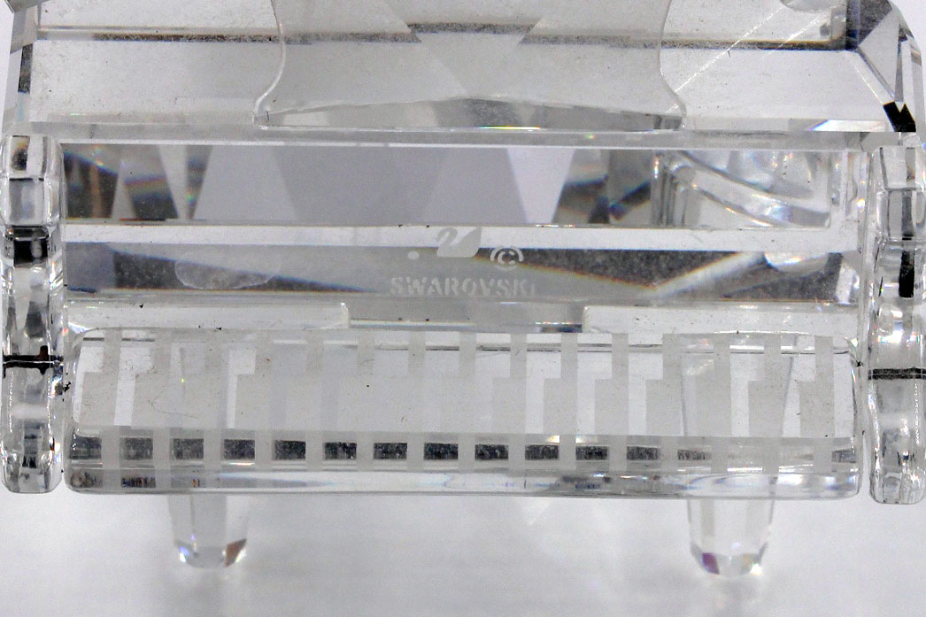 Swarovski Piano and Stool Figurine