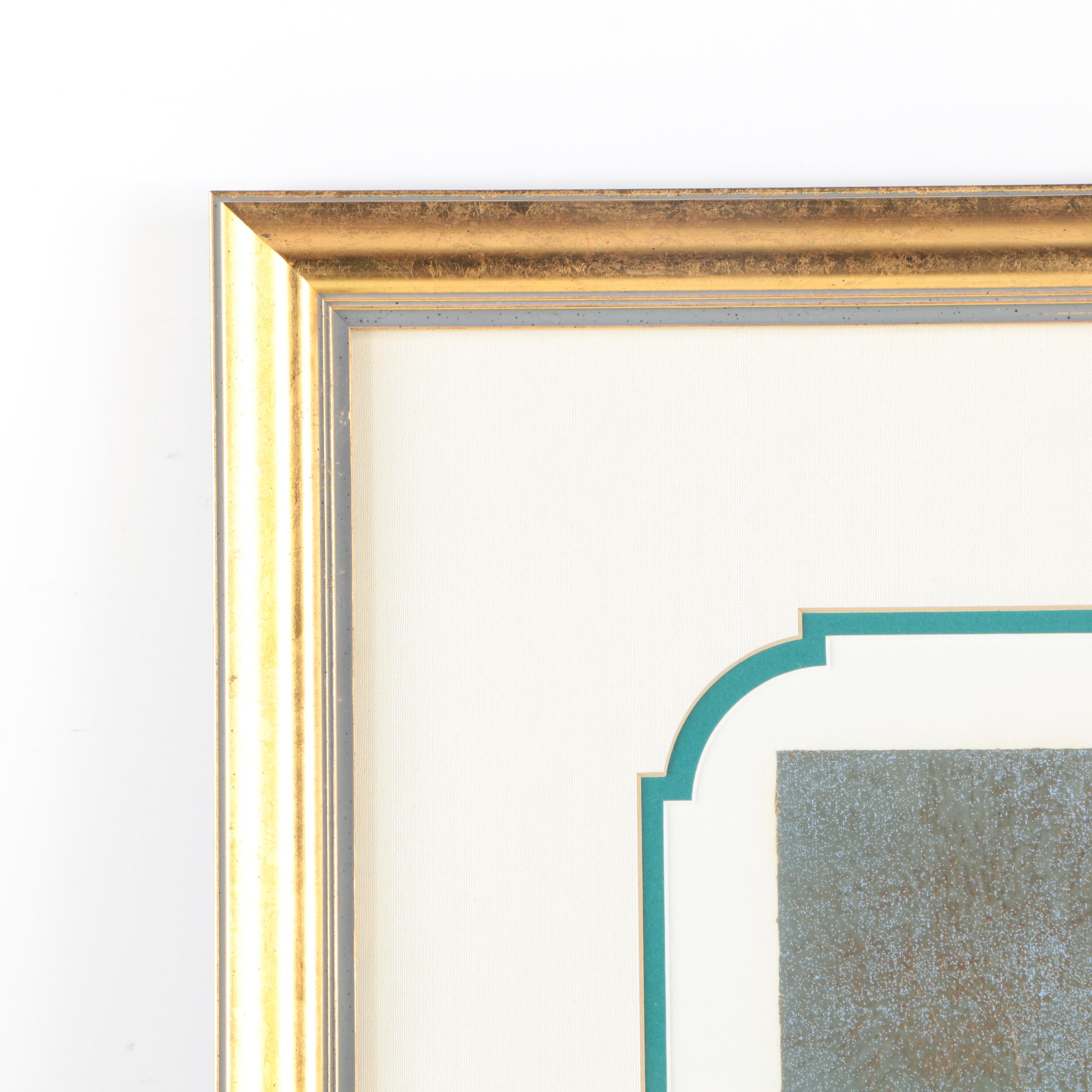 Kazutoshi Sugiura Limited Edition Serigraph on Paper "Iris No. 55"