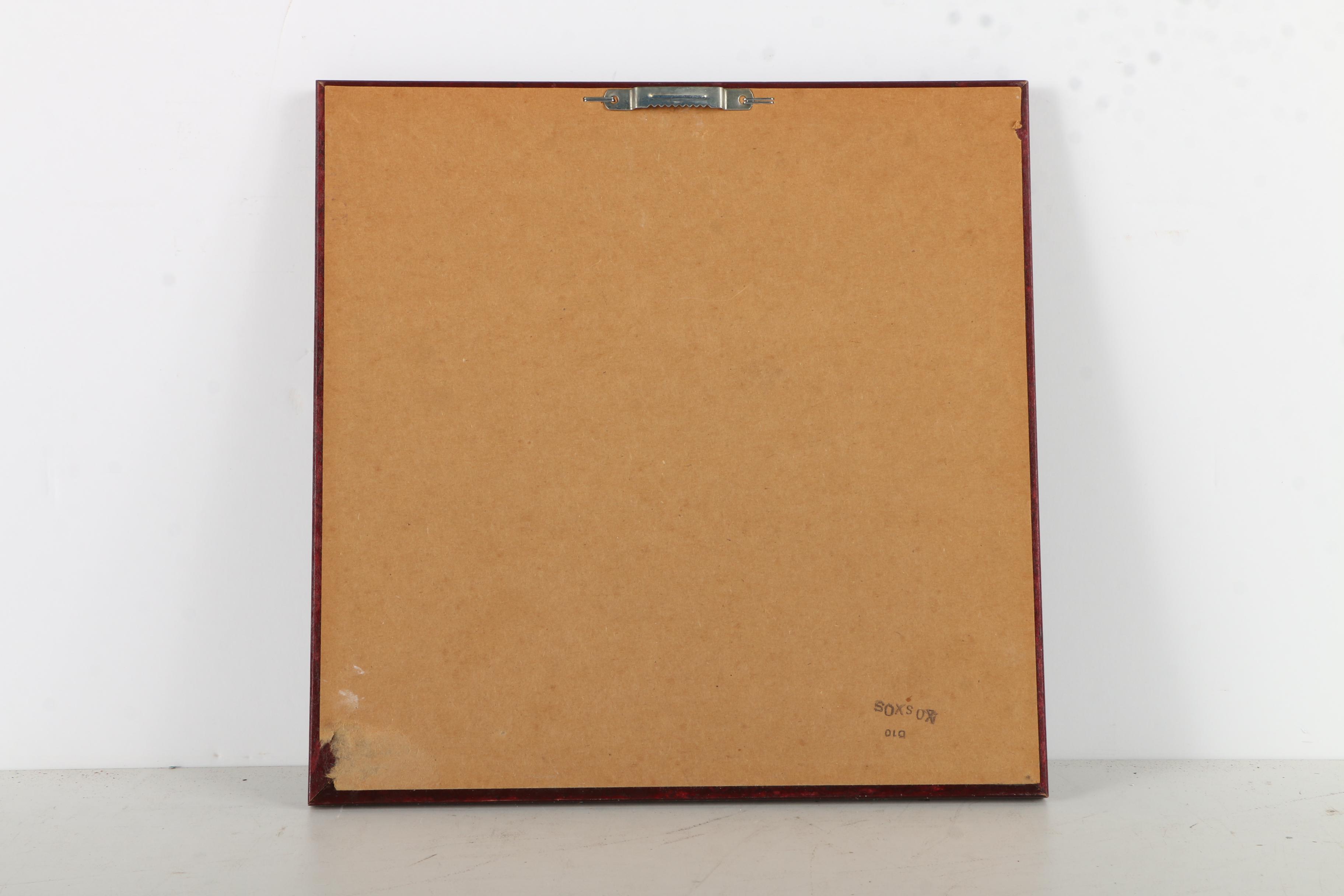 Fox Themed Art Including Oil on Canvas and Offset Lithograph