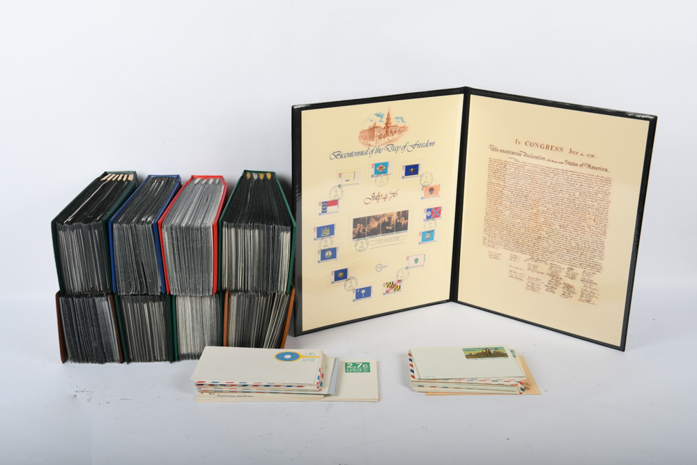 Collection of First Day Issue Stamps