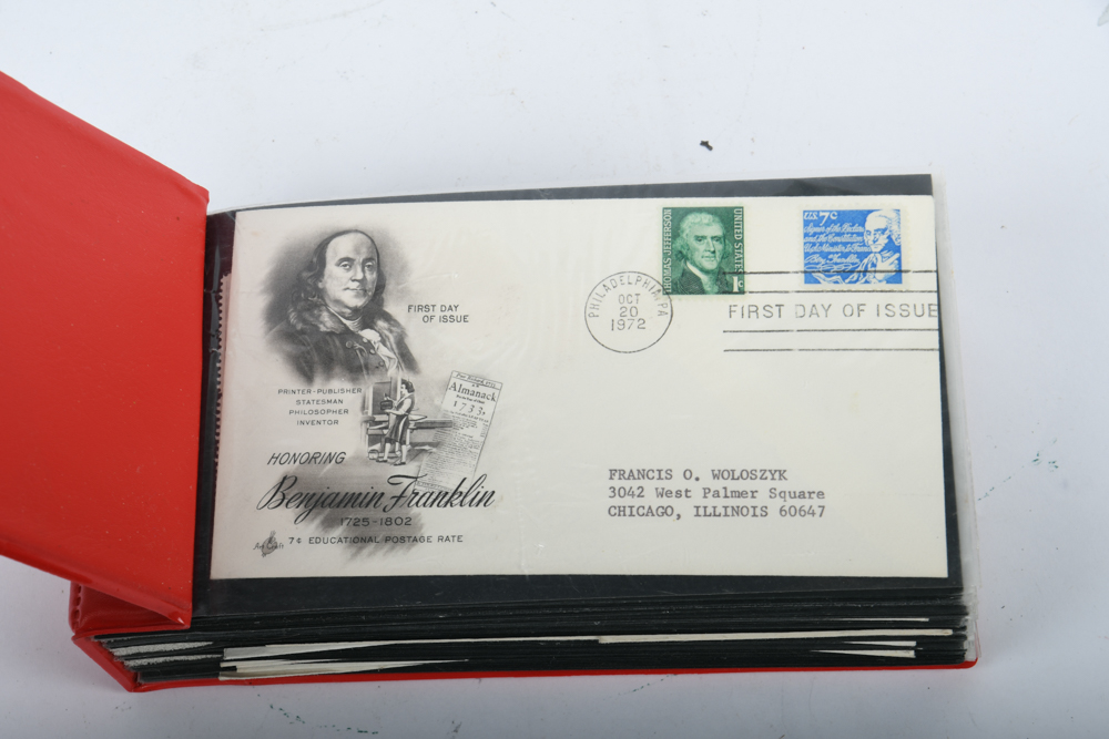 Collection of First Day Issue Stamps