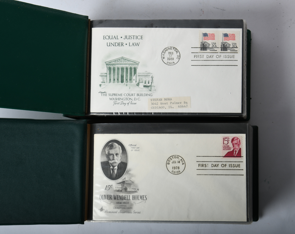 Collection of First Day Issue Stamps