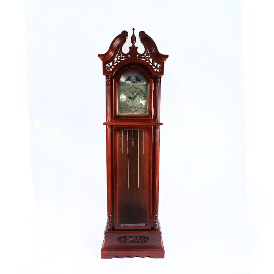 Aeon Chippendale Style Grandfather Clock