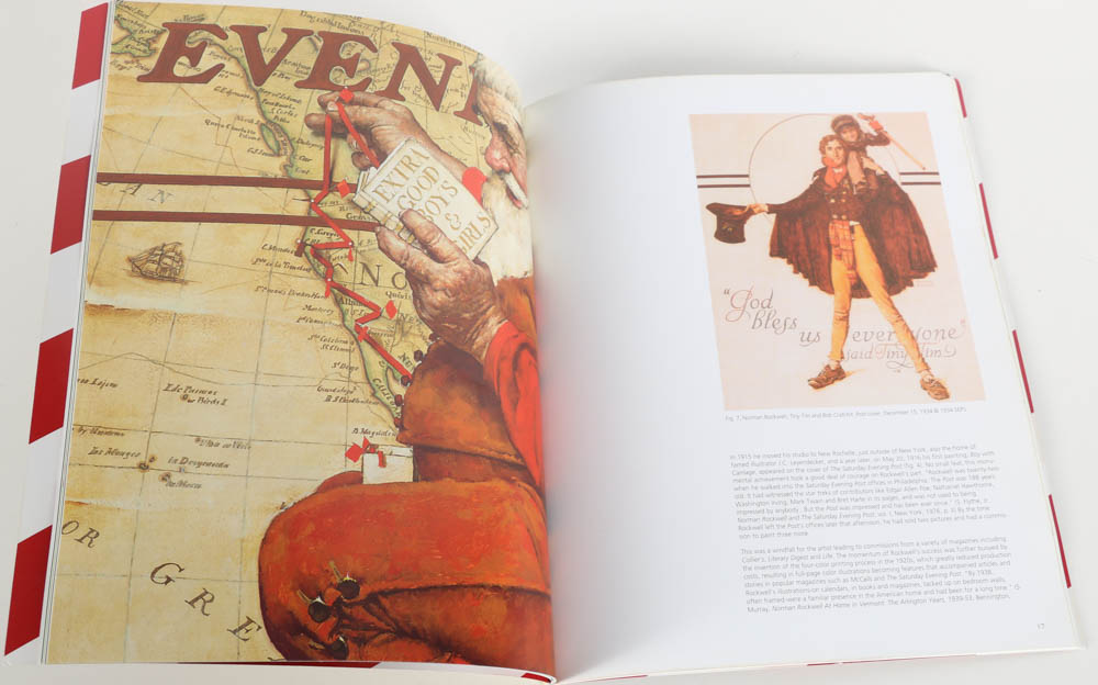 Collection of Norman Rockwell and Saturday Evening Post Books