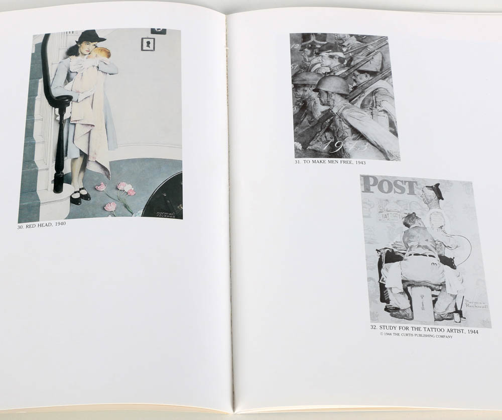 Collection of Norman Rockwell and Saturday Evening Post Books