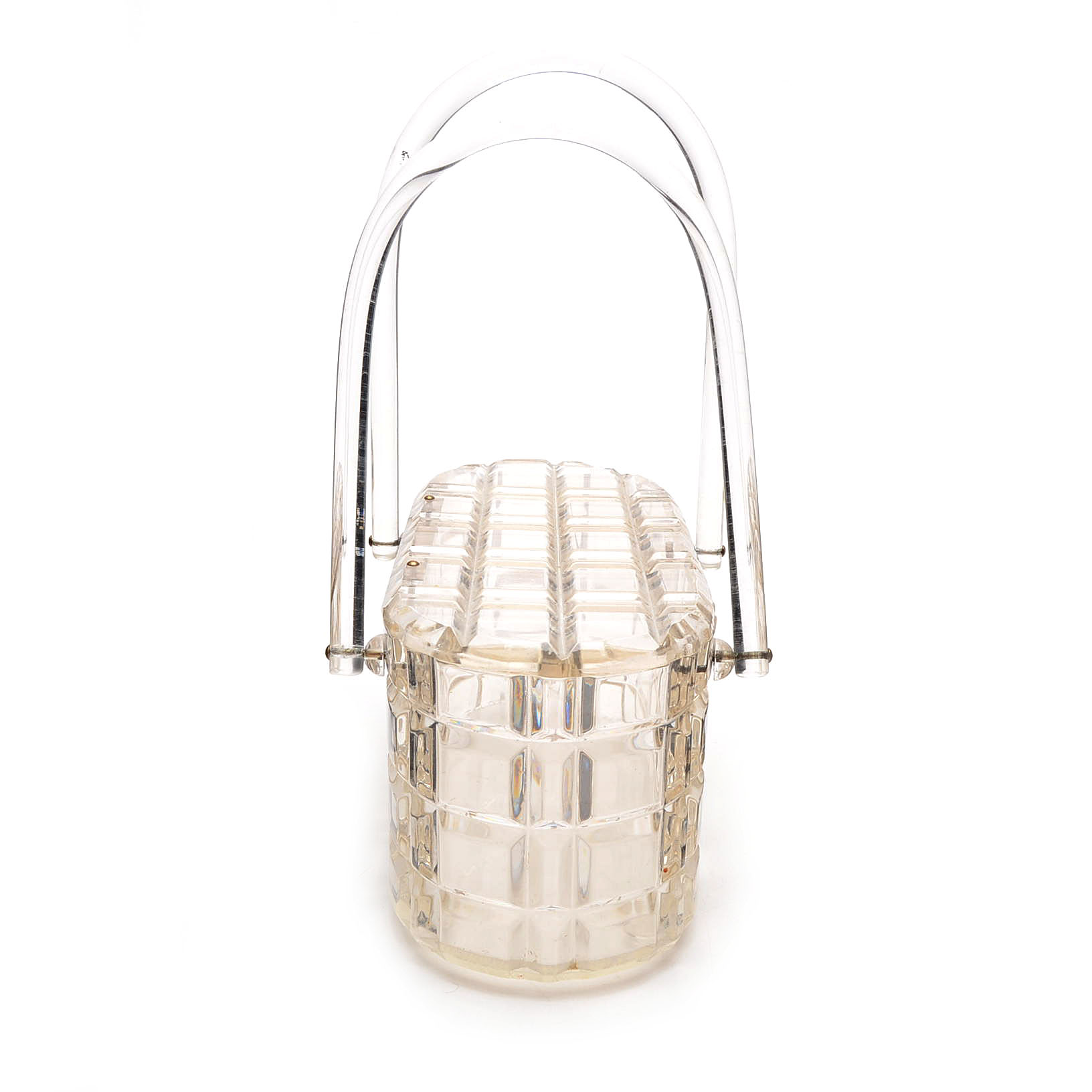 1950s Vintage Lucite Box Purse