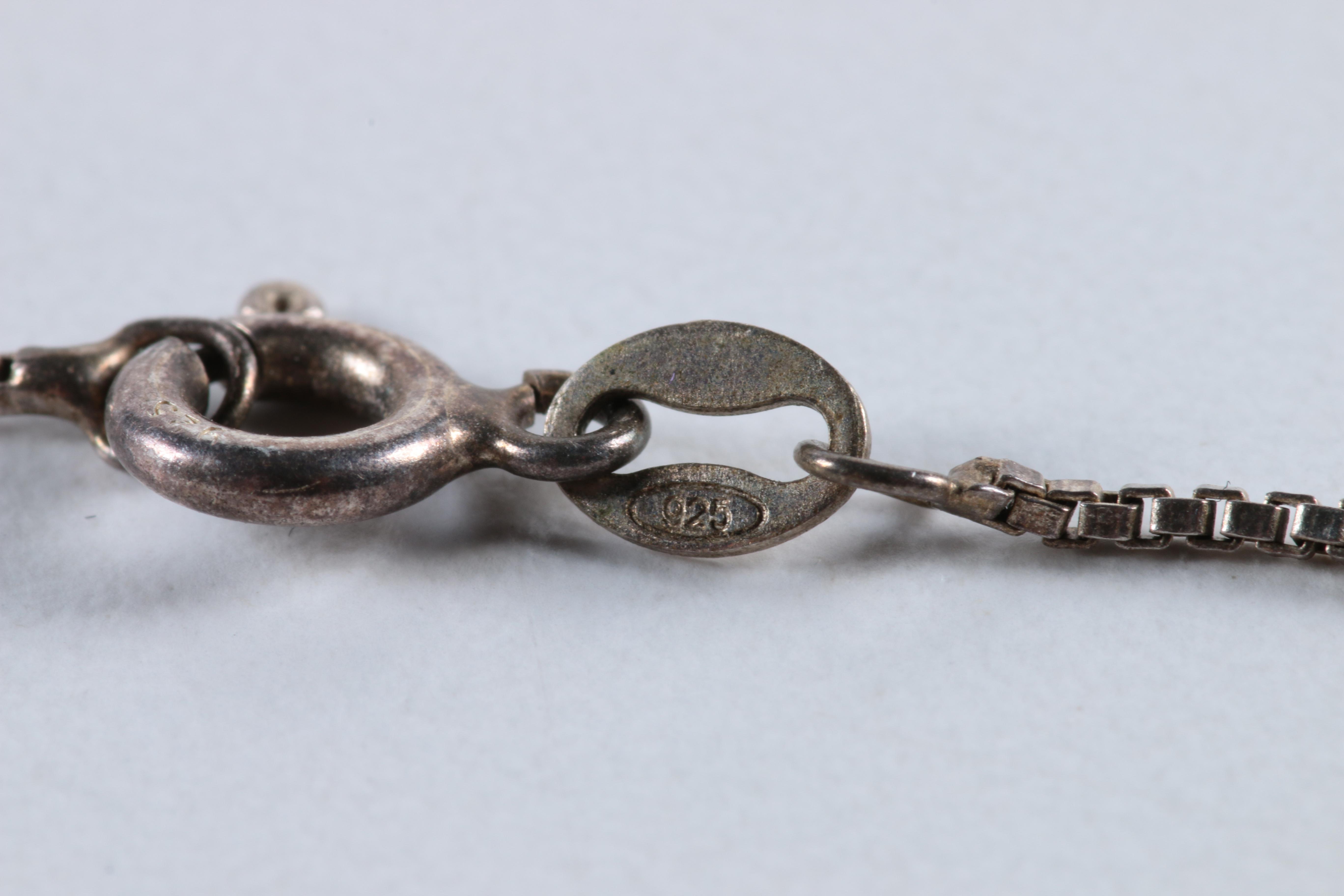 Assortment of Sterling Silver Necklaces and Chains