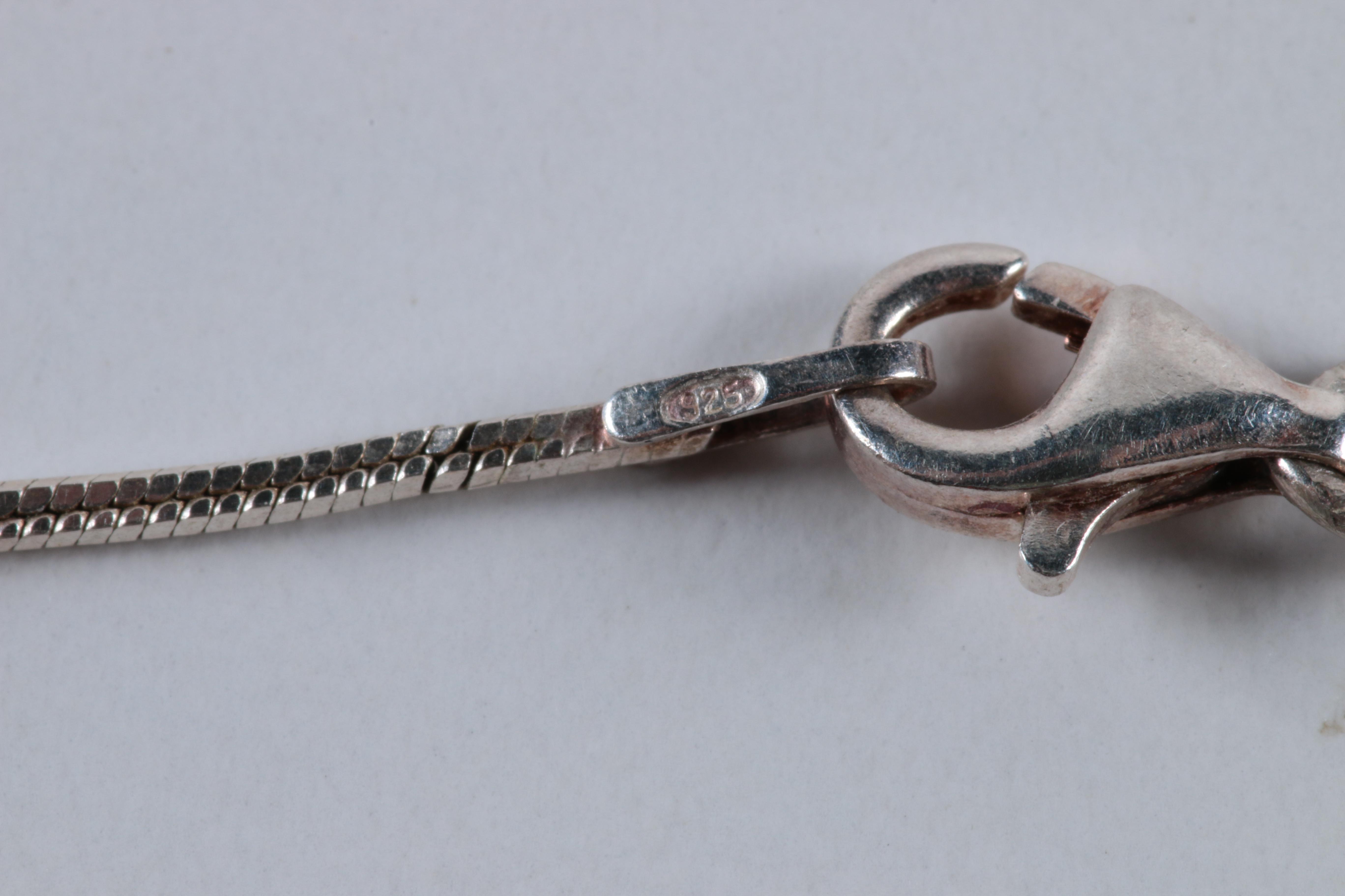 Assortment of Sterling Silver Necklaces and Chains