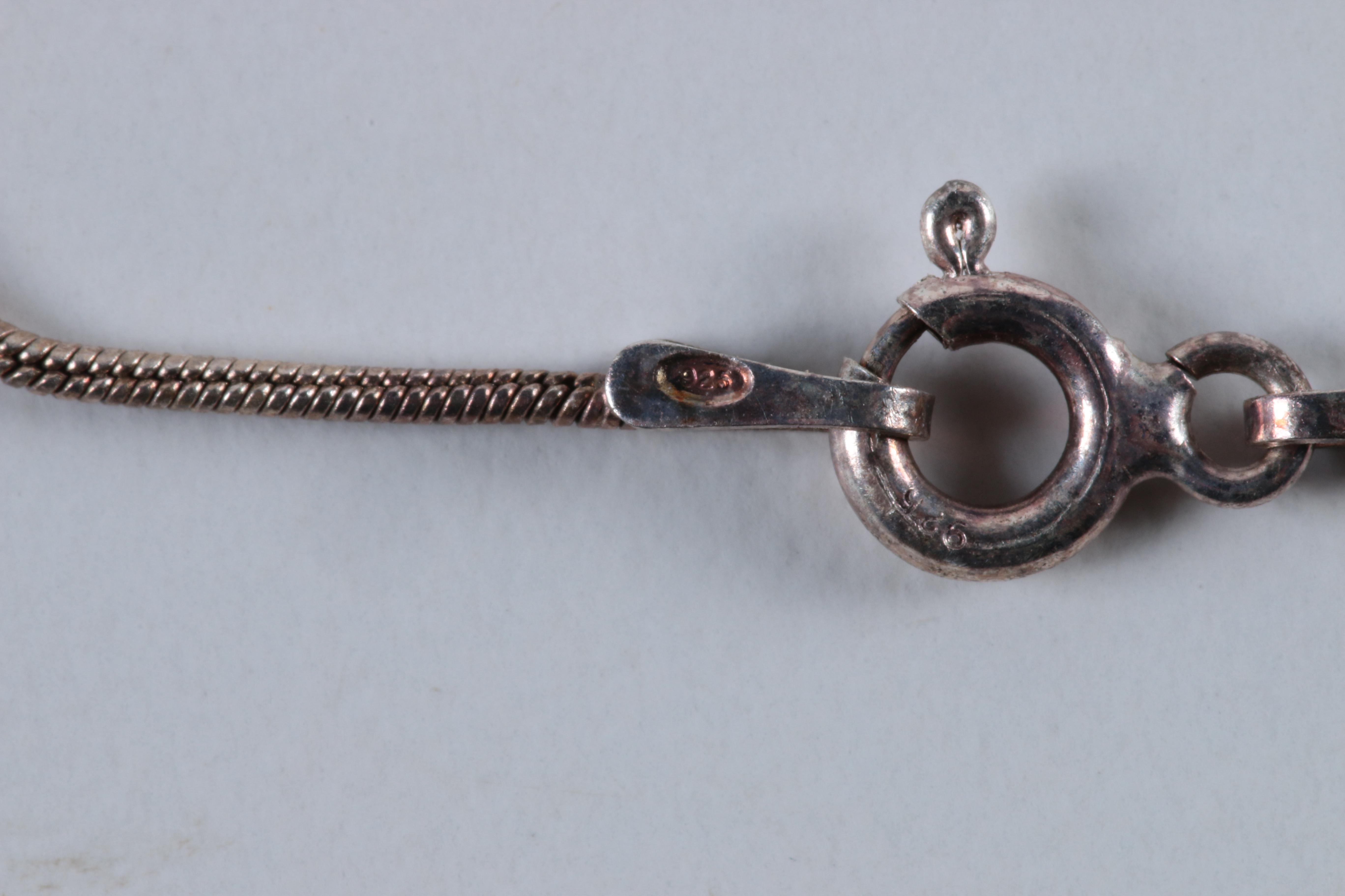 Assortment of Sterling Silver Necklaces and Chains