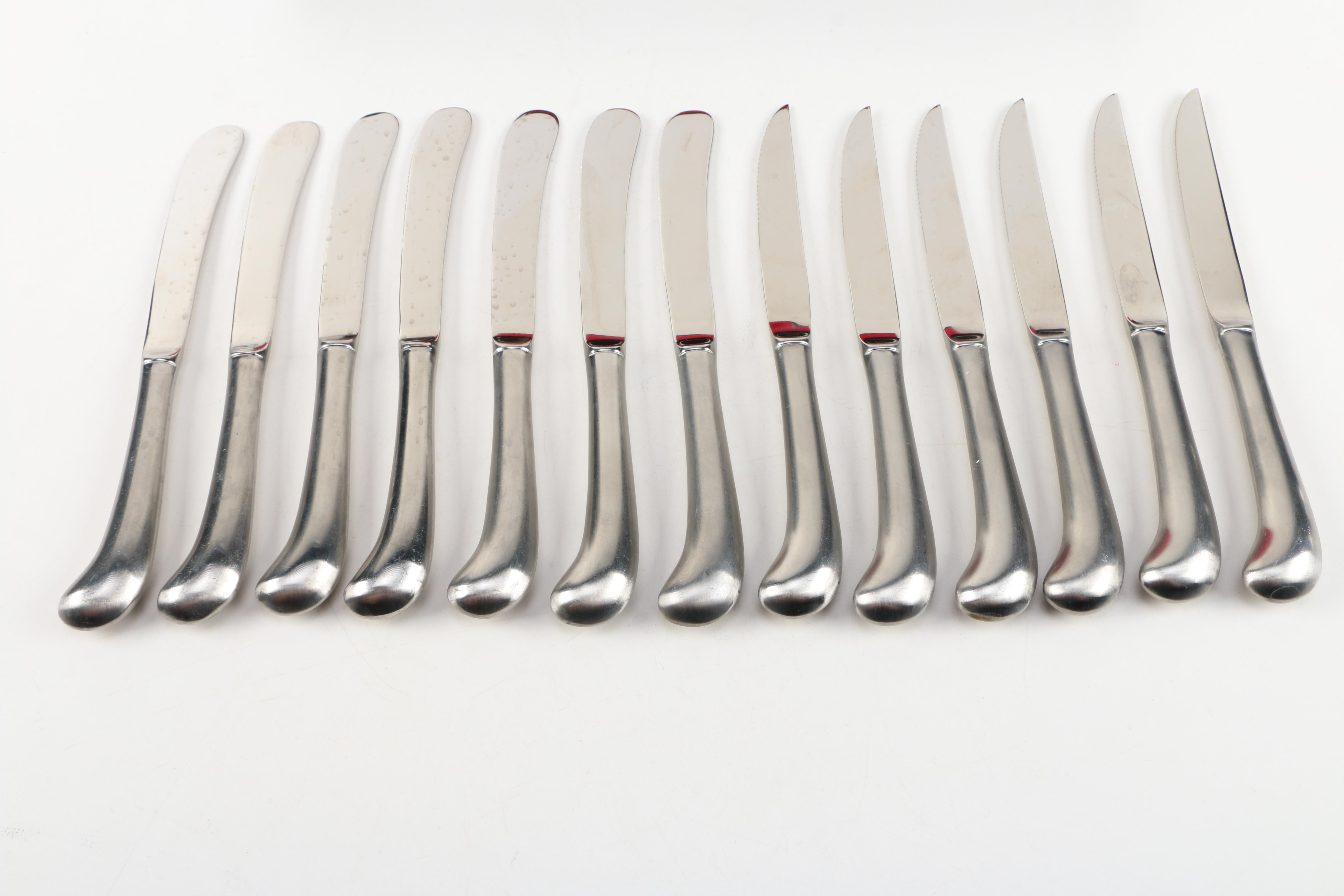 Barclay Geneve "Oyster Bay" Stainless Steel Flatware Set