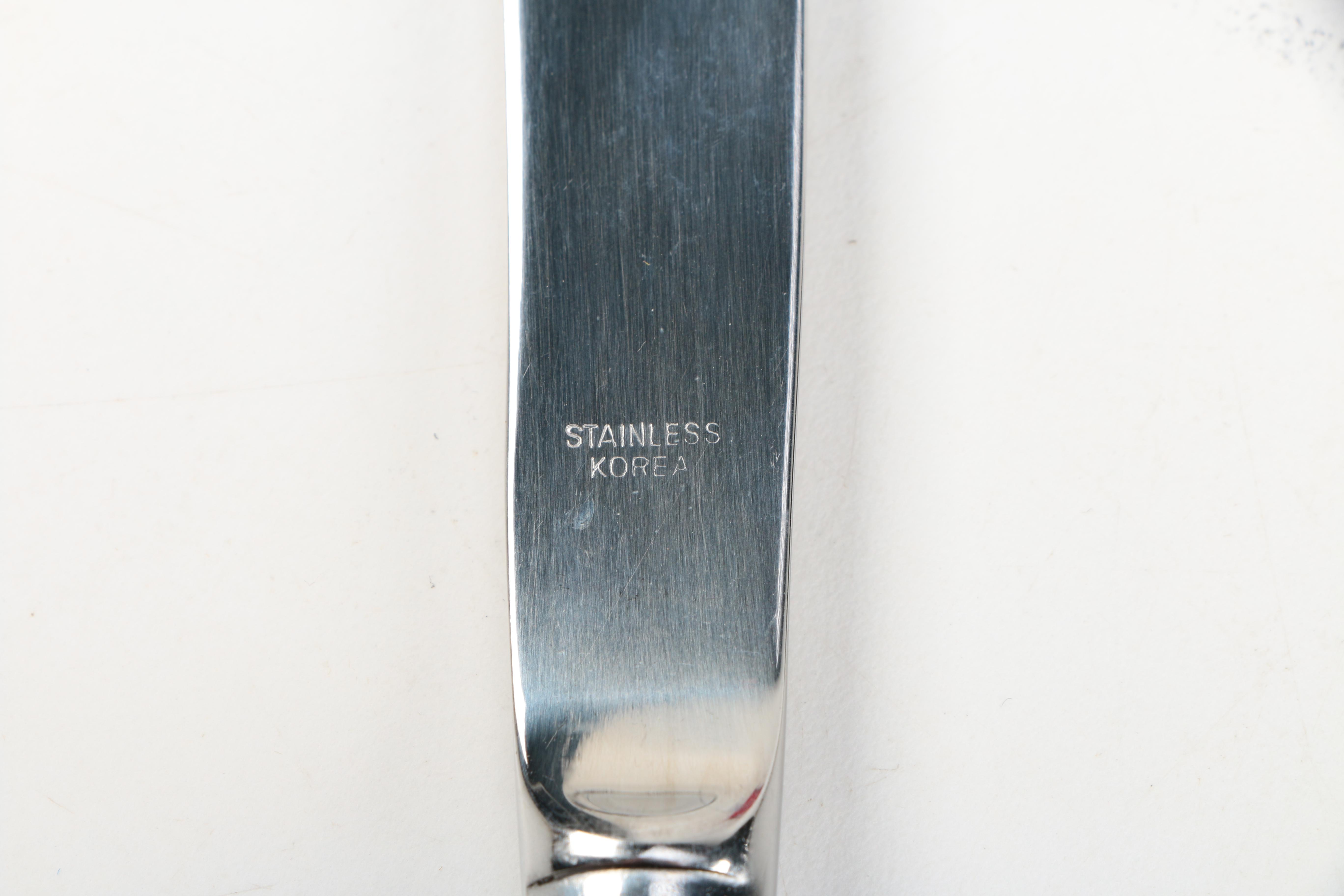 Barclay Geneve "Oyster Bay" Stainless Steel Flatware Set