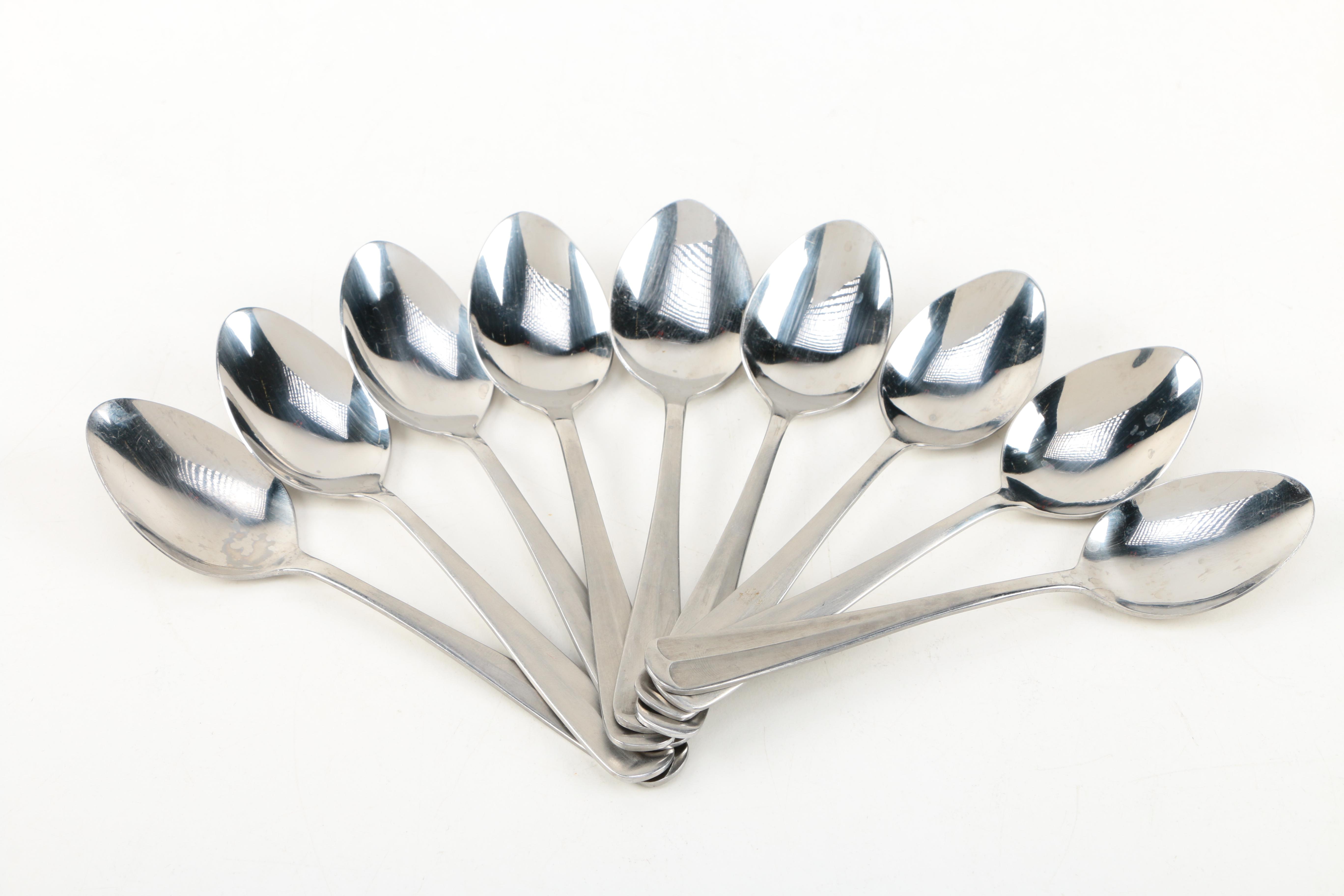 Barclay Geneve "Oyster Bay" Stainless Steel Flatware Set