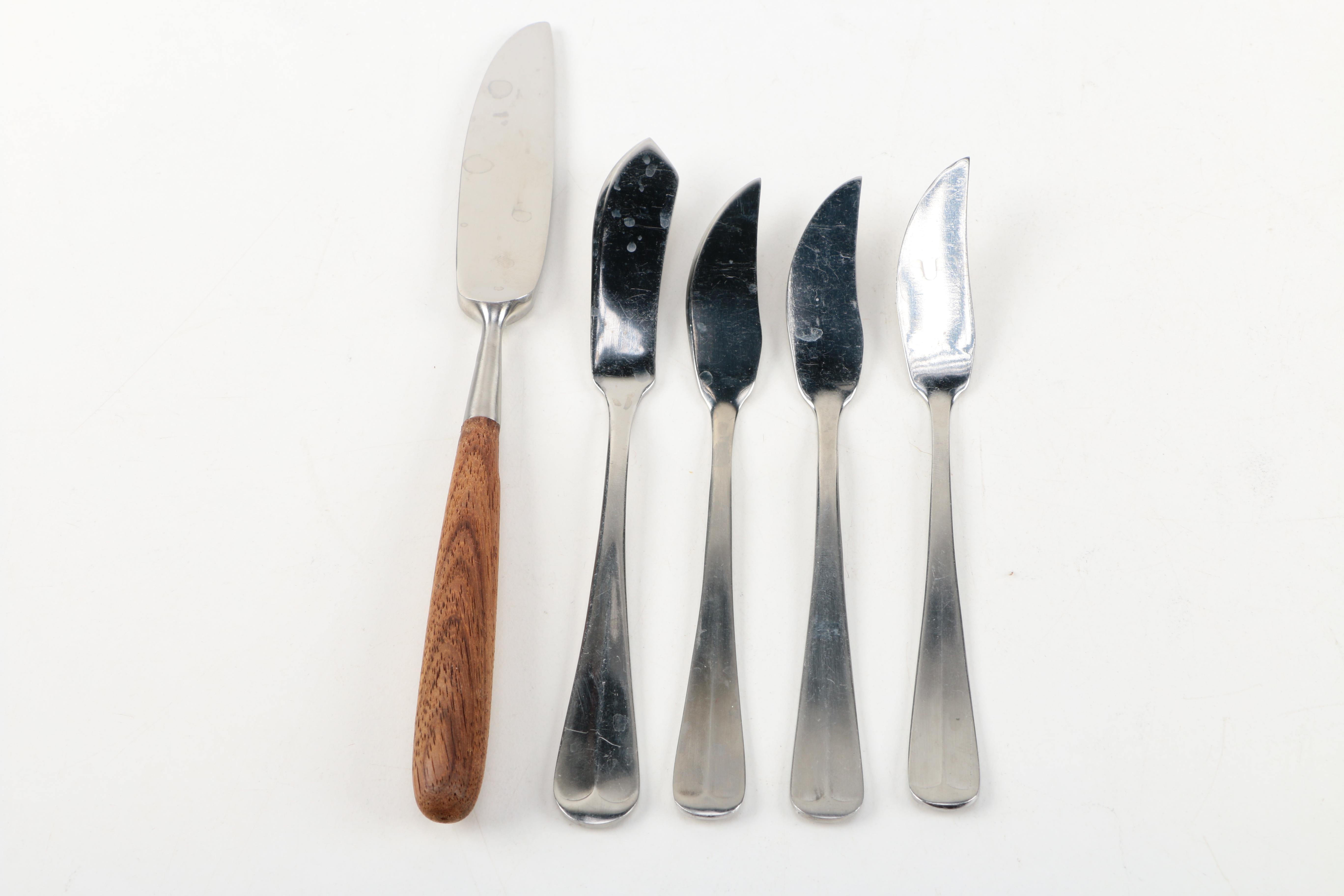 Barclay Geneve "Oyster Bay" Stainless Steel Flatware Set