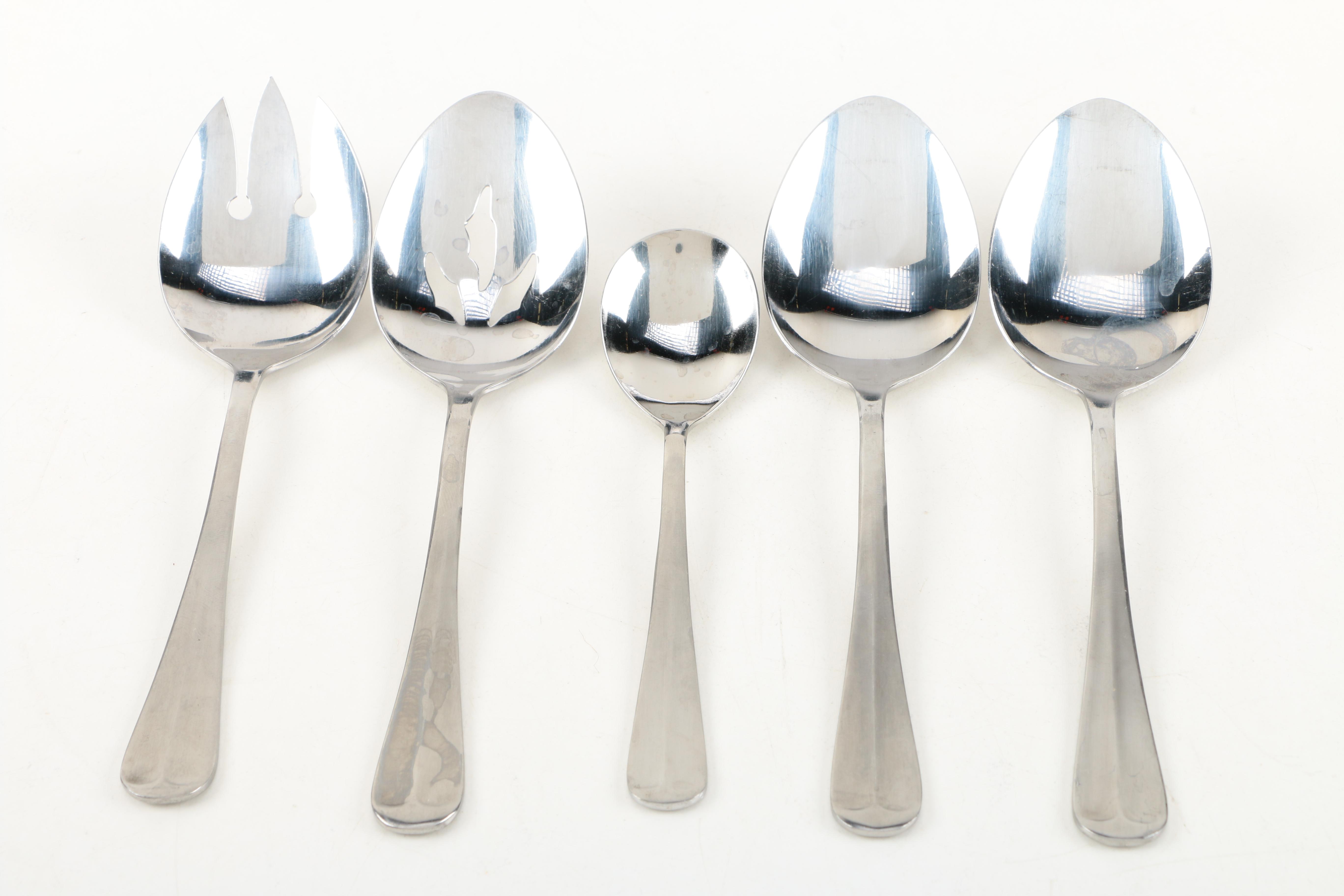 Barclay Geneve "Oyster Bay" Stainless Steel Flatware Set