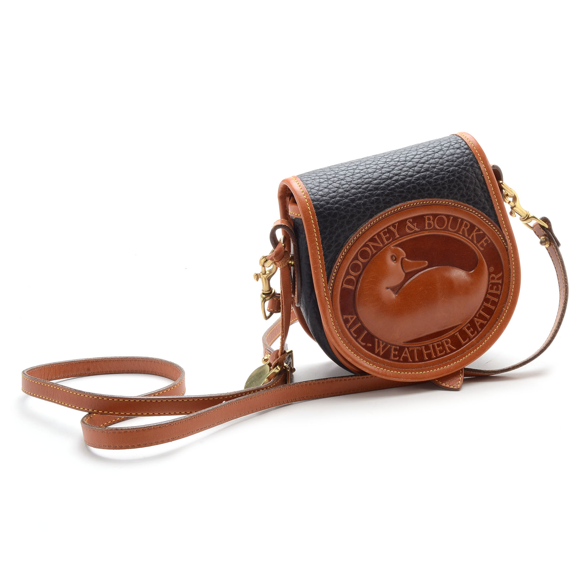 Vintage Dooney & Bourke Small Duck Crossbody Bag and Coin Purse