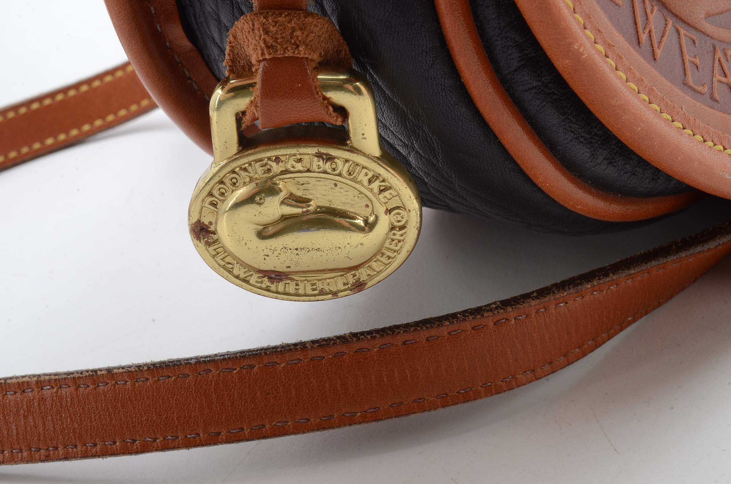 Vintage Dooney & Bourke Small Duck Crossbody Bag and Coin Purse