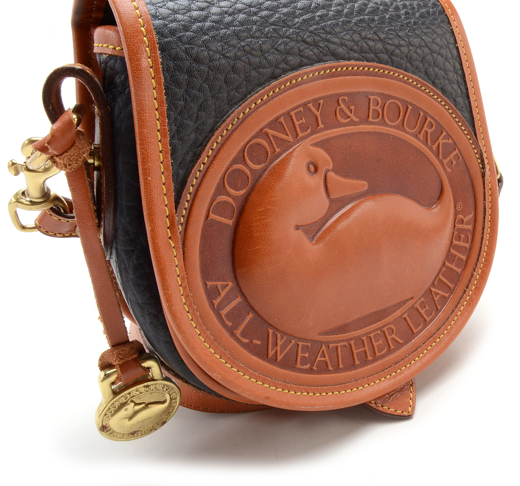 Vintage Dooney & Bourke Small Duck Crossbody Bag and Coin Purse